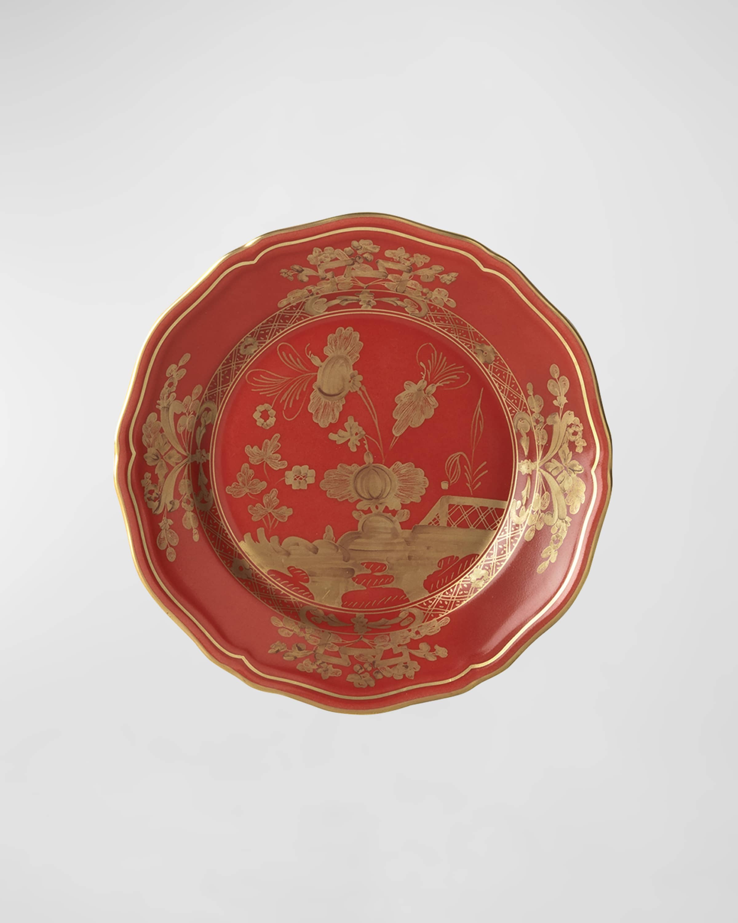GINORI 1735 Oriente Italiano Rubrum Bread Plate 