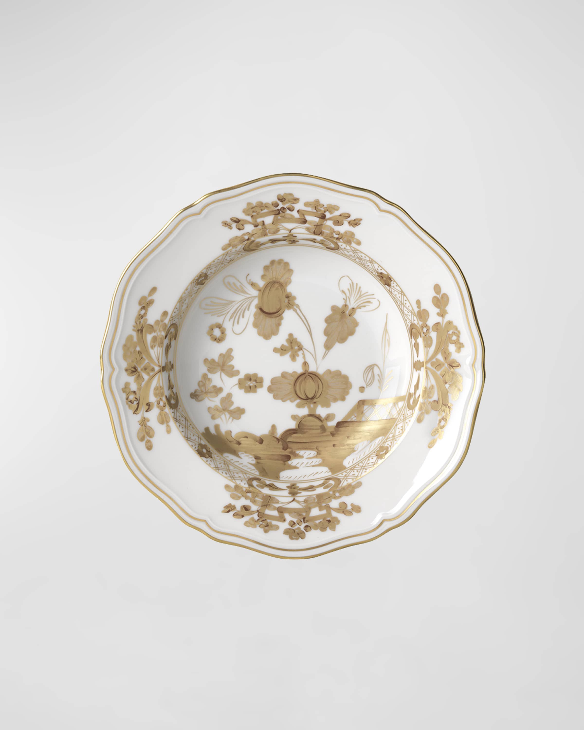 GINORI 1735 Oriente Italiano Aurum Soup Plate 