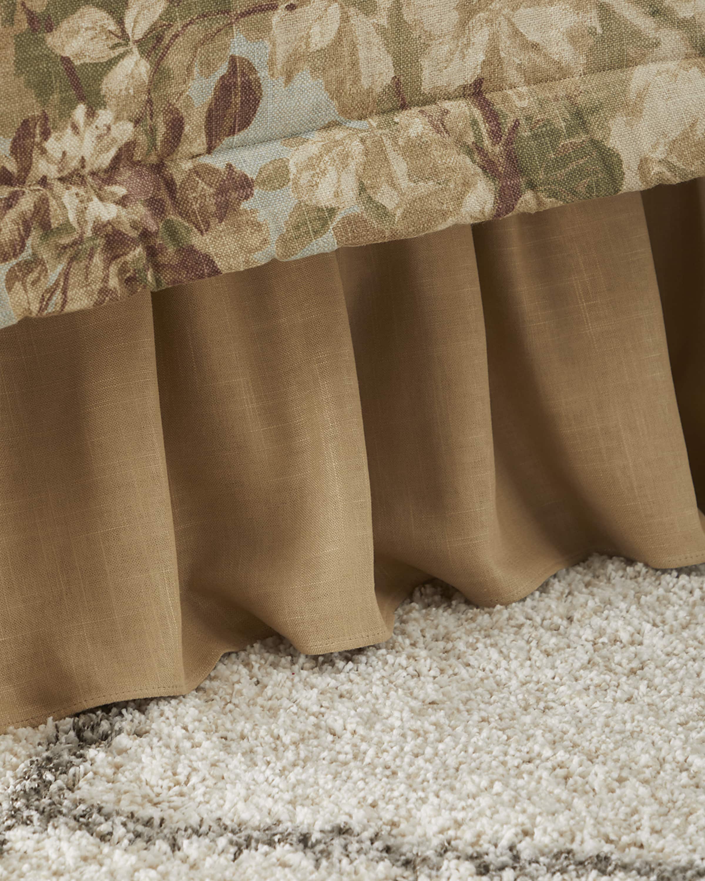 Sherry Kline Home Eloise Ruffled Dust Skirt, KING
