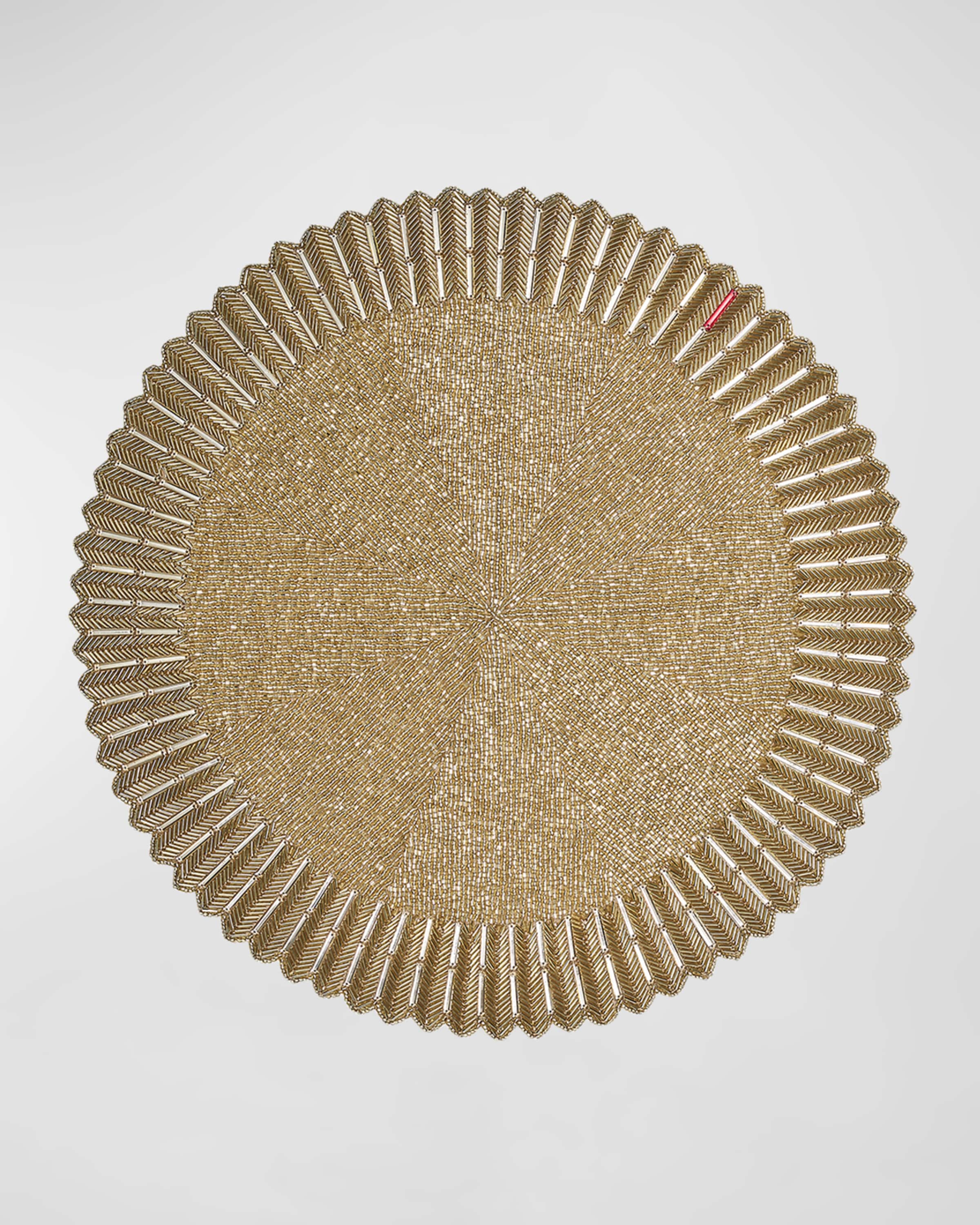 Baccarat x Kim Seybert Etoile Champagne Placemats, Set of 2