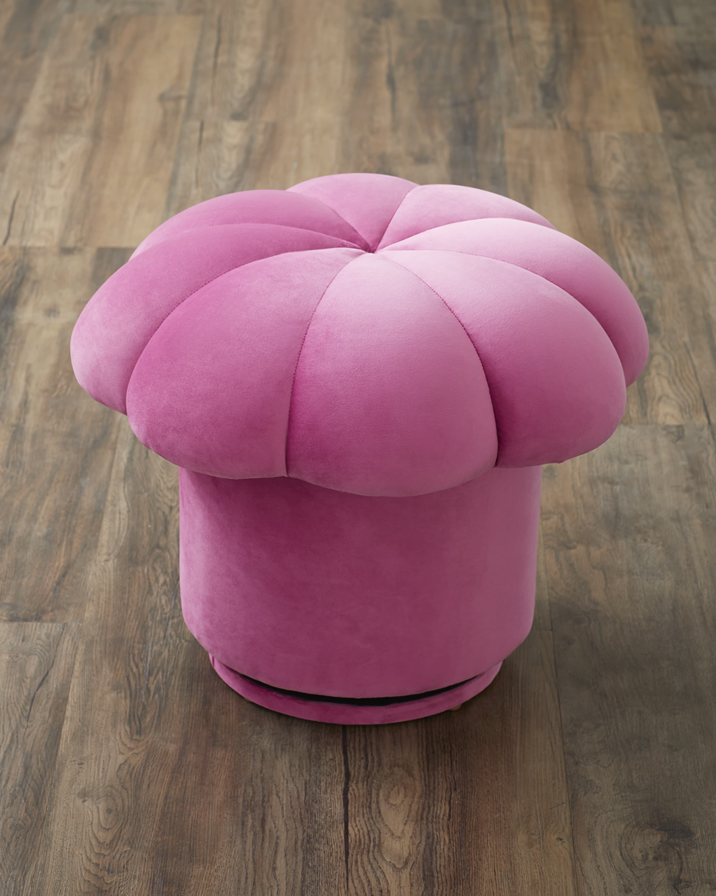 Swivel sales ottoman stool