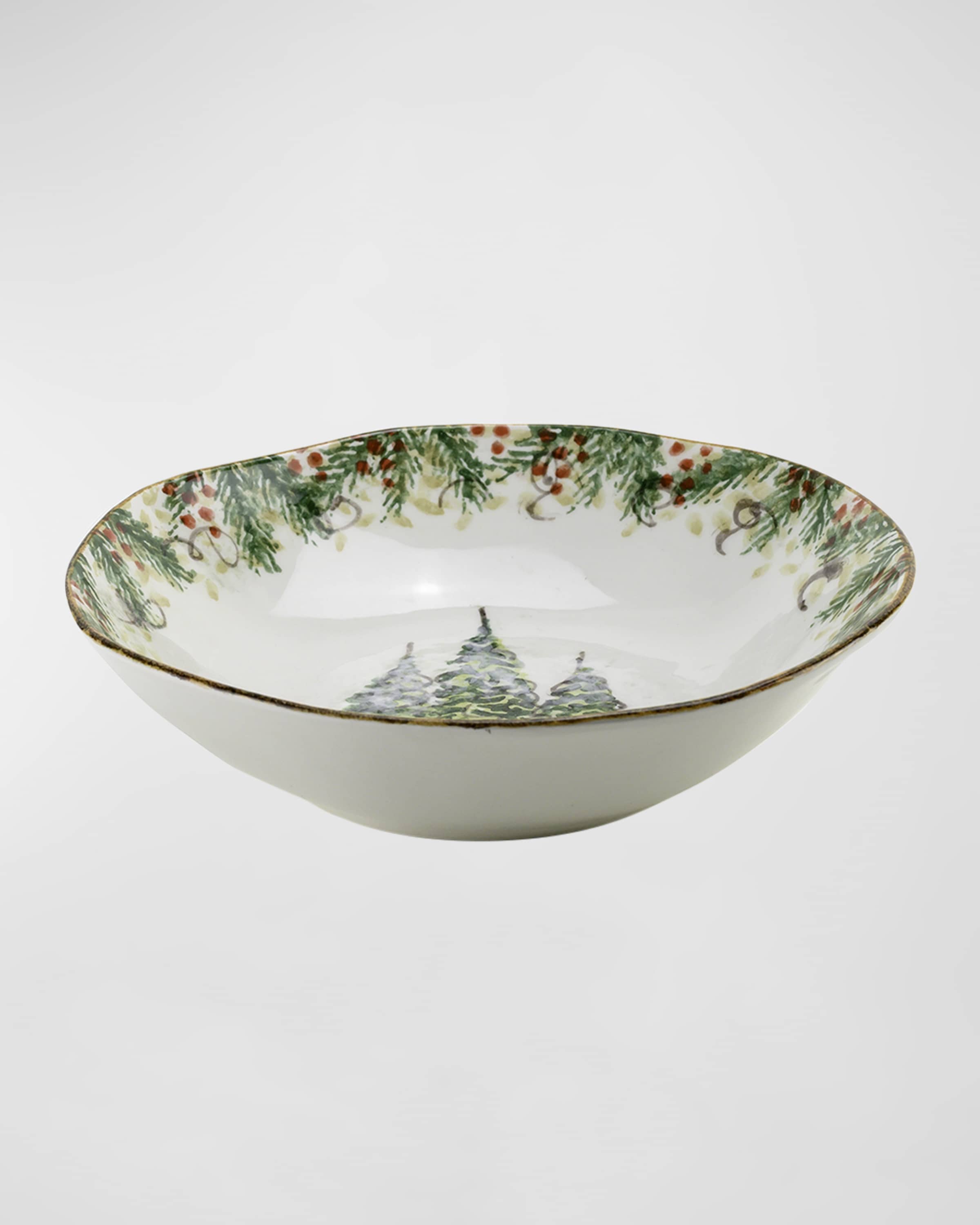 Arte Italica Natale Pasta/Soup Bowl
