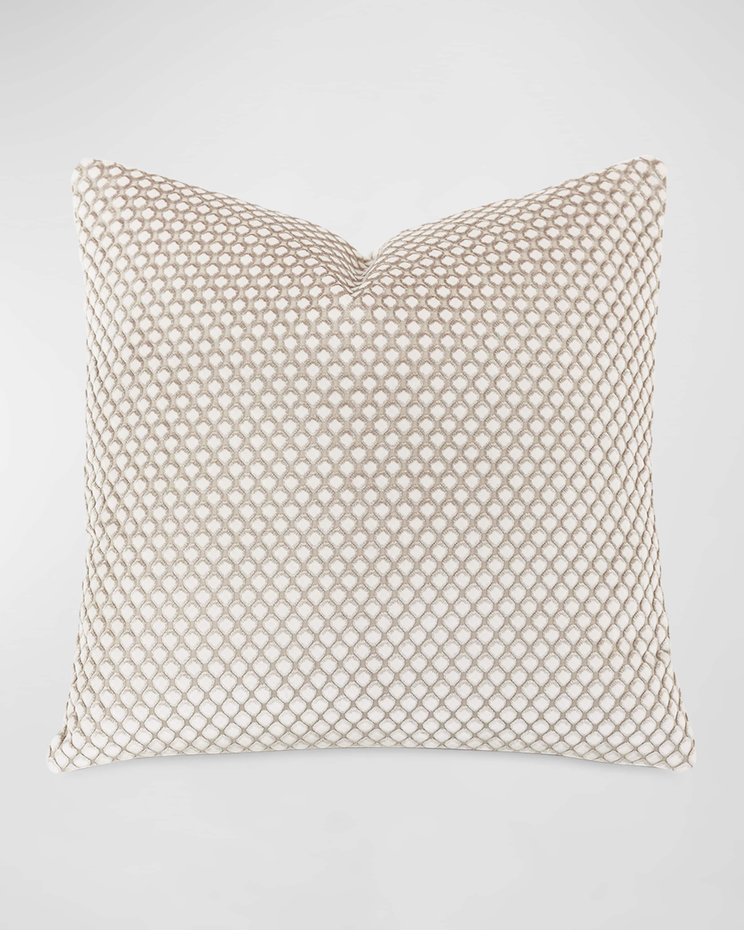 Barclay Butera by Eastern Accents Sussex Velvet Decorative Pillow, 22" Square