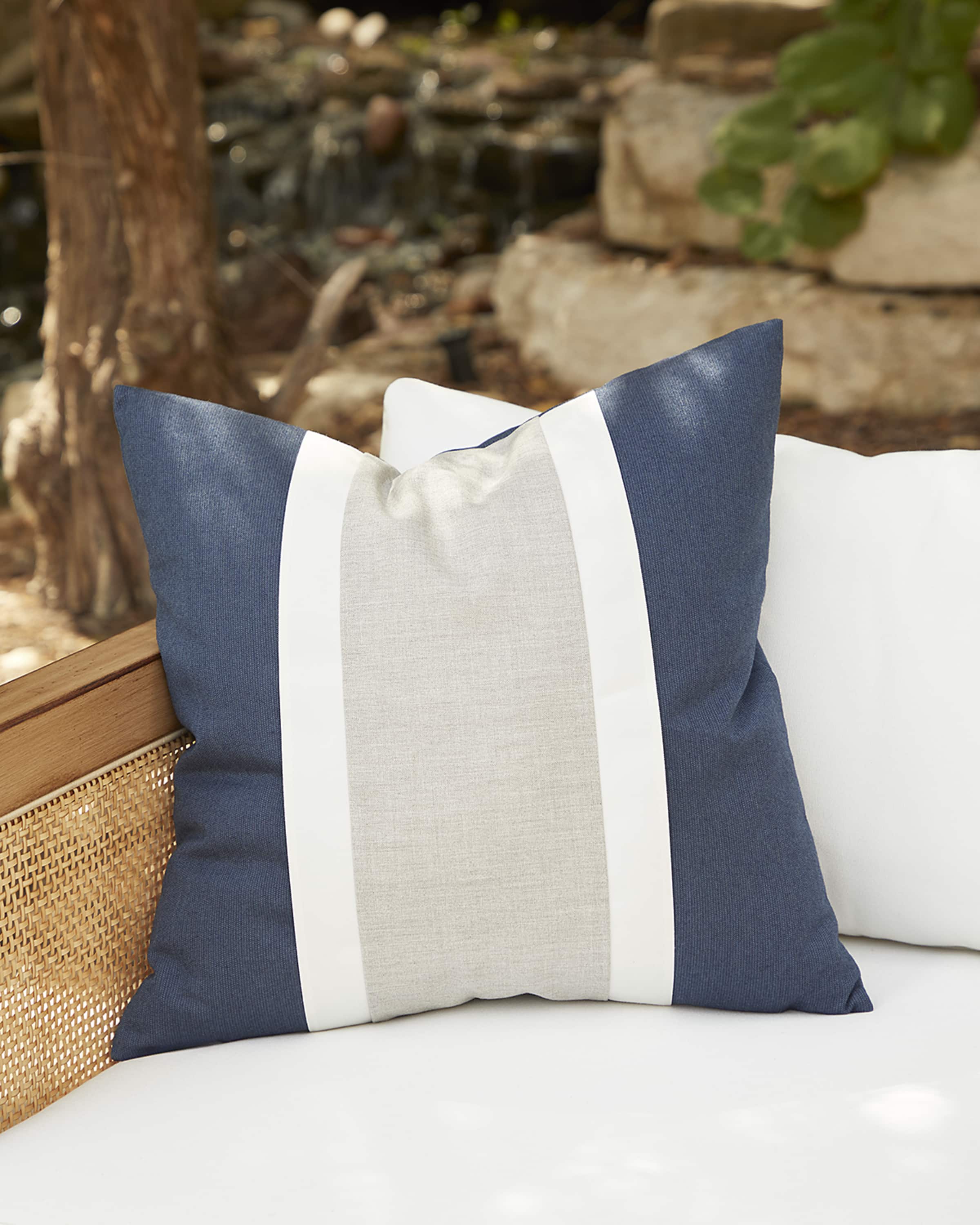Elaine Smith TwoTone Outdoor Pillow Collection & Matching Items Horchow