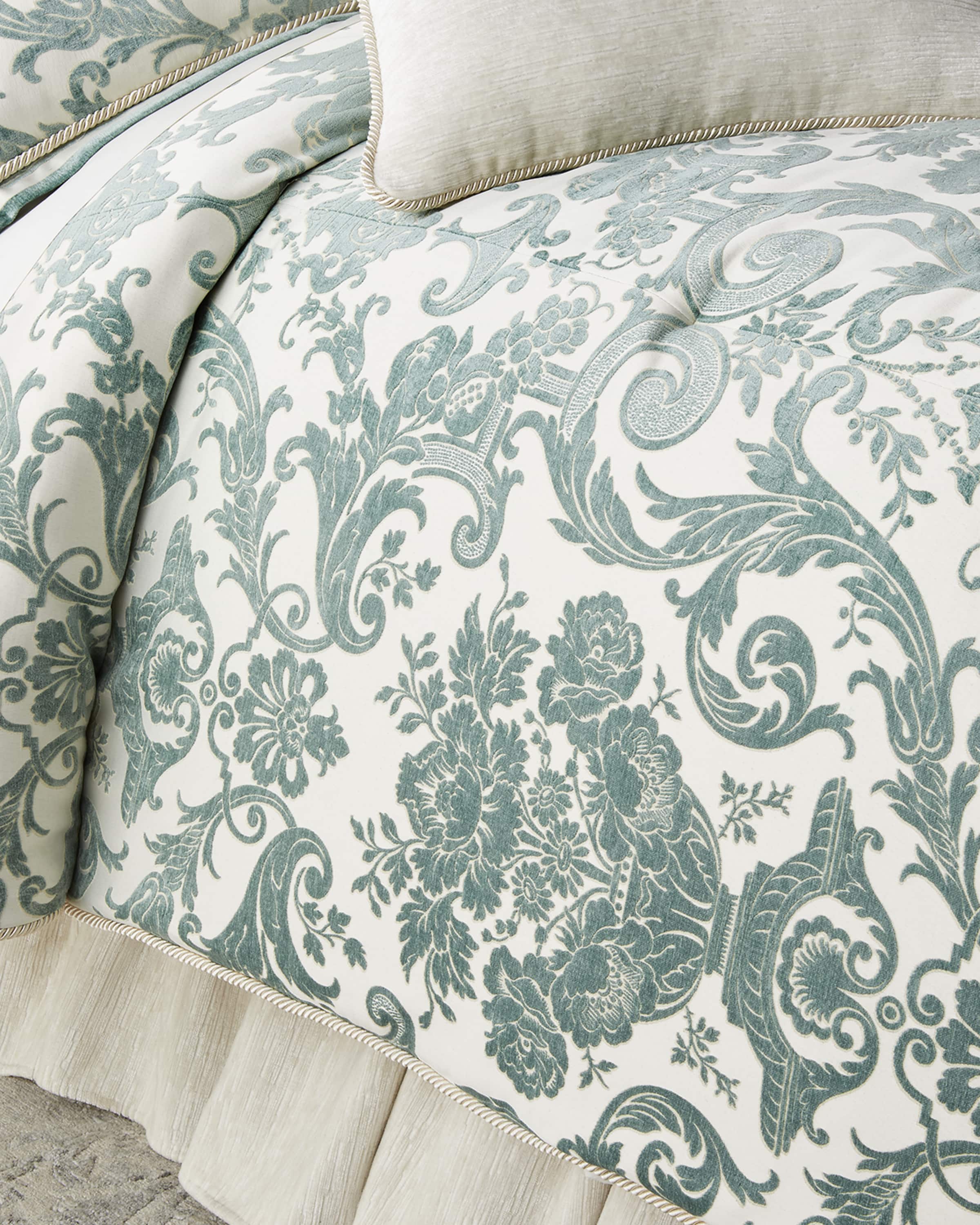 Austin Horn Collection Annabelle Velvet Bedding Collection & Matching