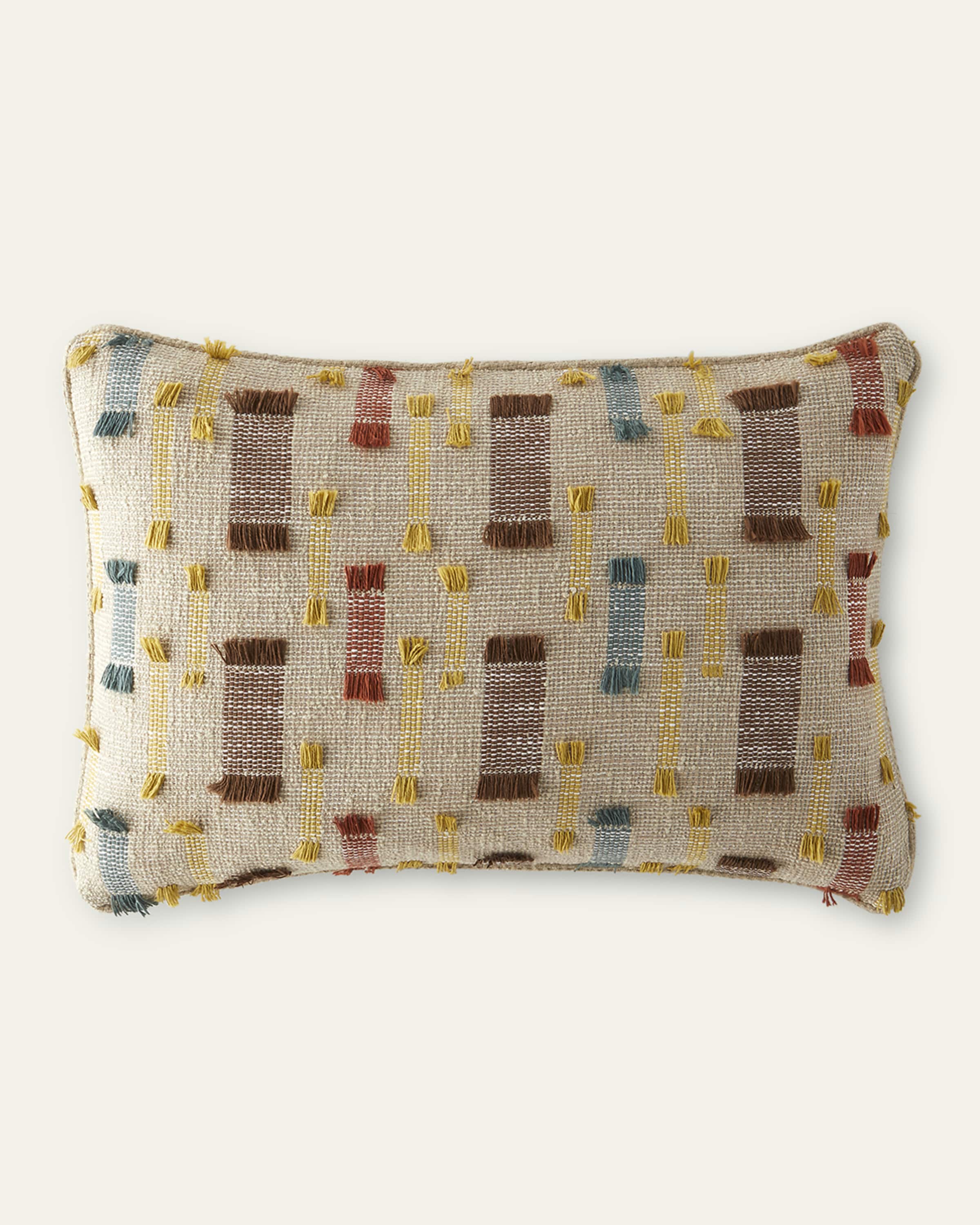 25 Mackenzie Lane Low Country Birds Textural Pillow, 24" x 16"