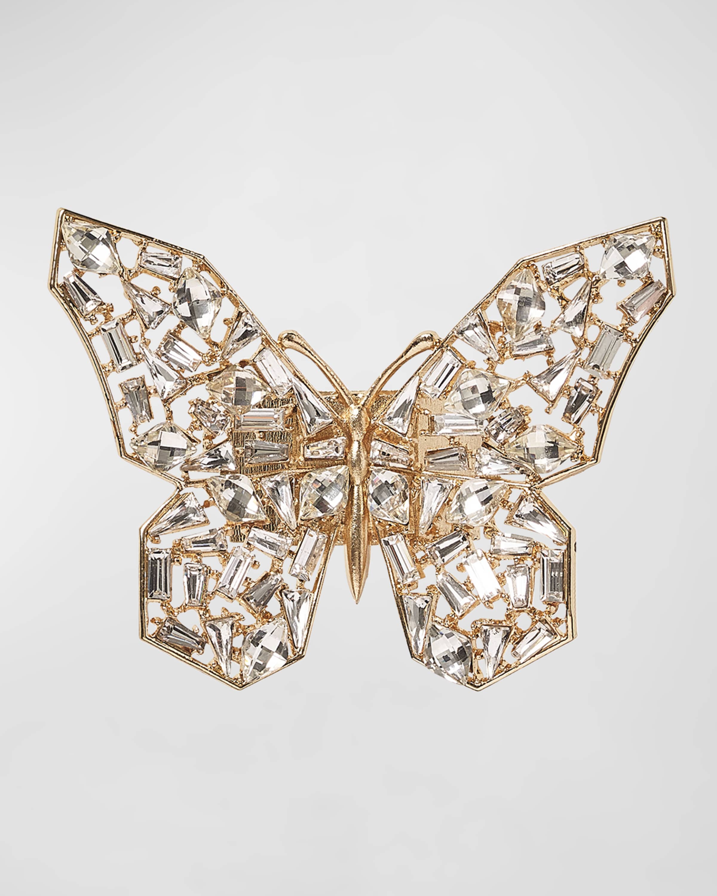 Kim Seybert Papillon Napkin Rings, Set of 4 