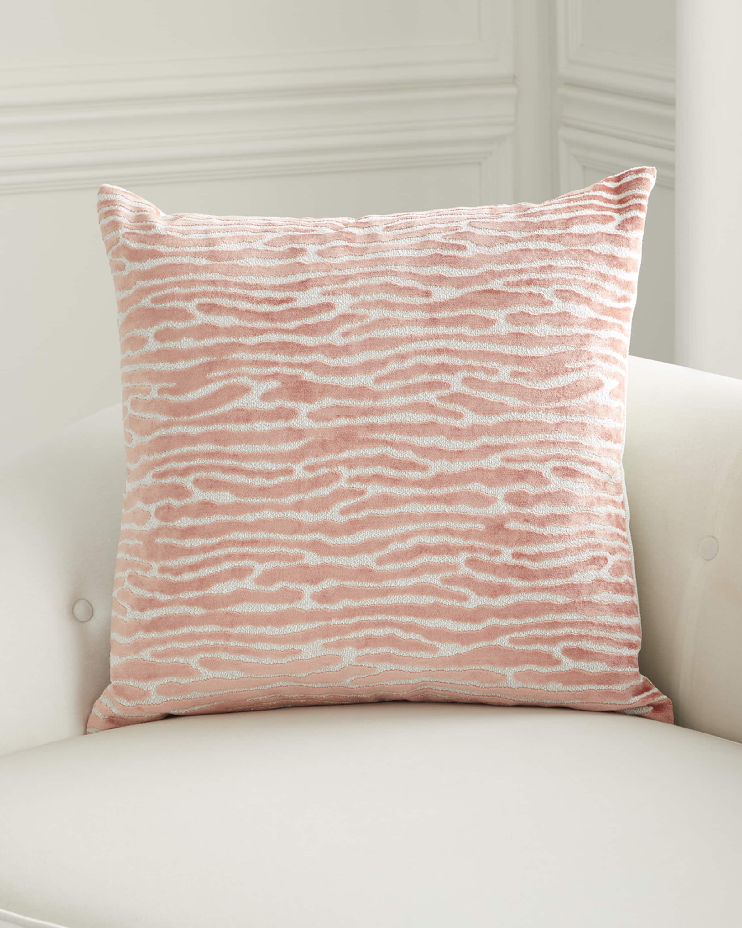 D.V. KAP Home Marcel Pillow, 24" Square