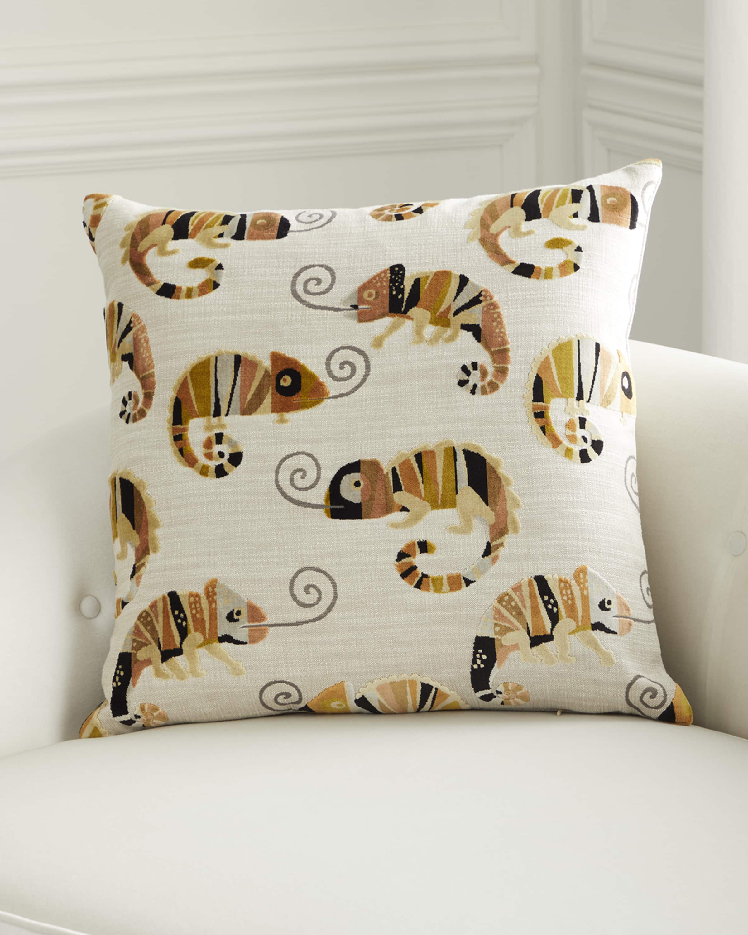 D.V. KAP Home Chameleon Pillow, 24" Square