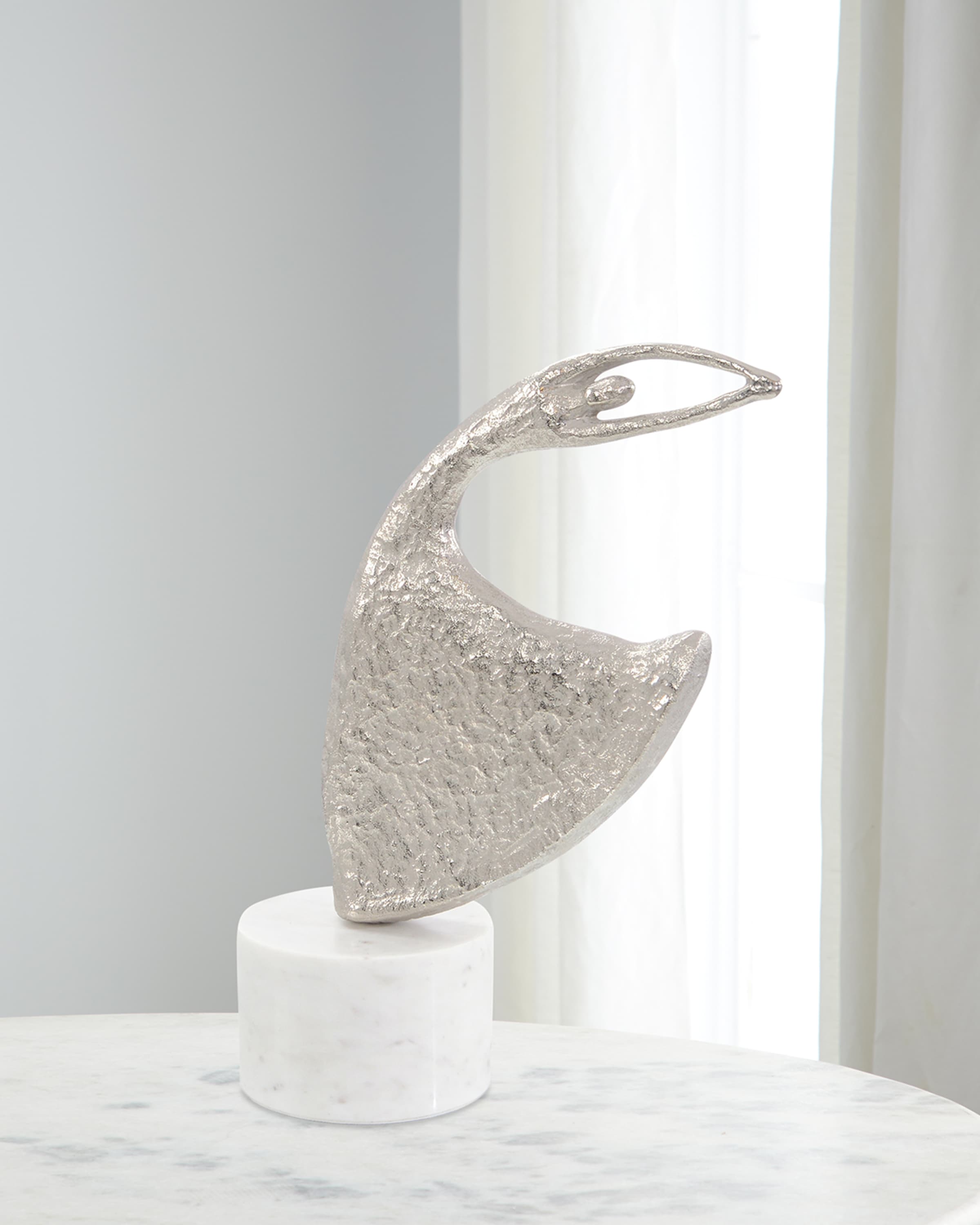 John-Richard Collection Windswept Waltz Sculpture on Marble III
