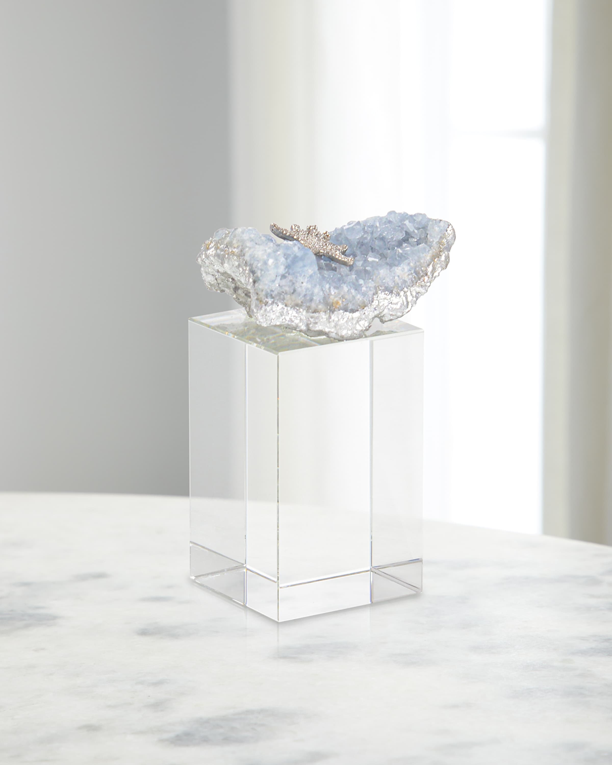 John-Richard Collection Ocean Floor Sculpture on Crystal Base I