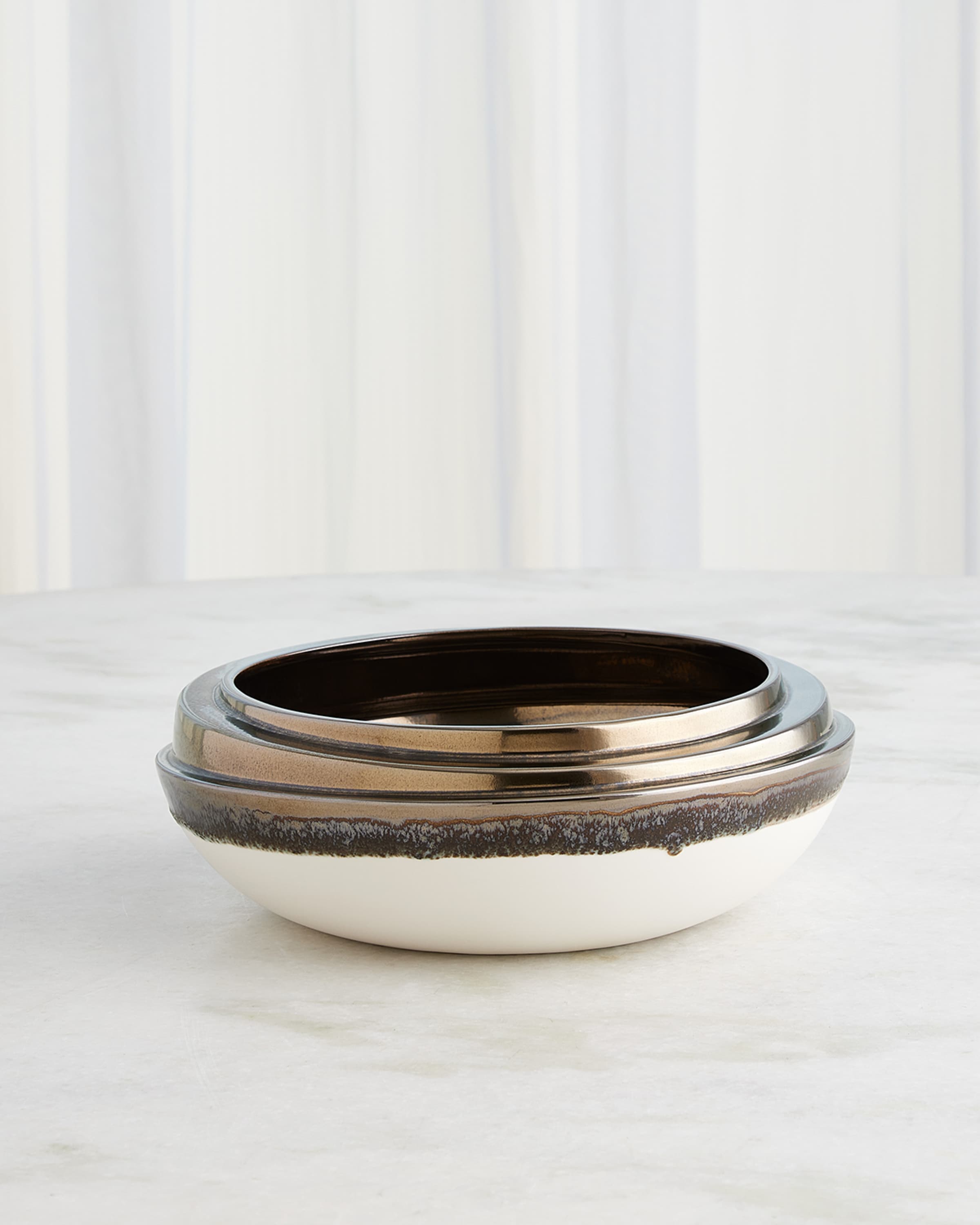 Global Views Slant Stack Bowl 