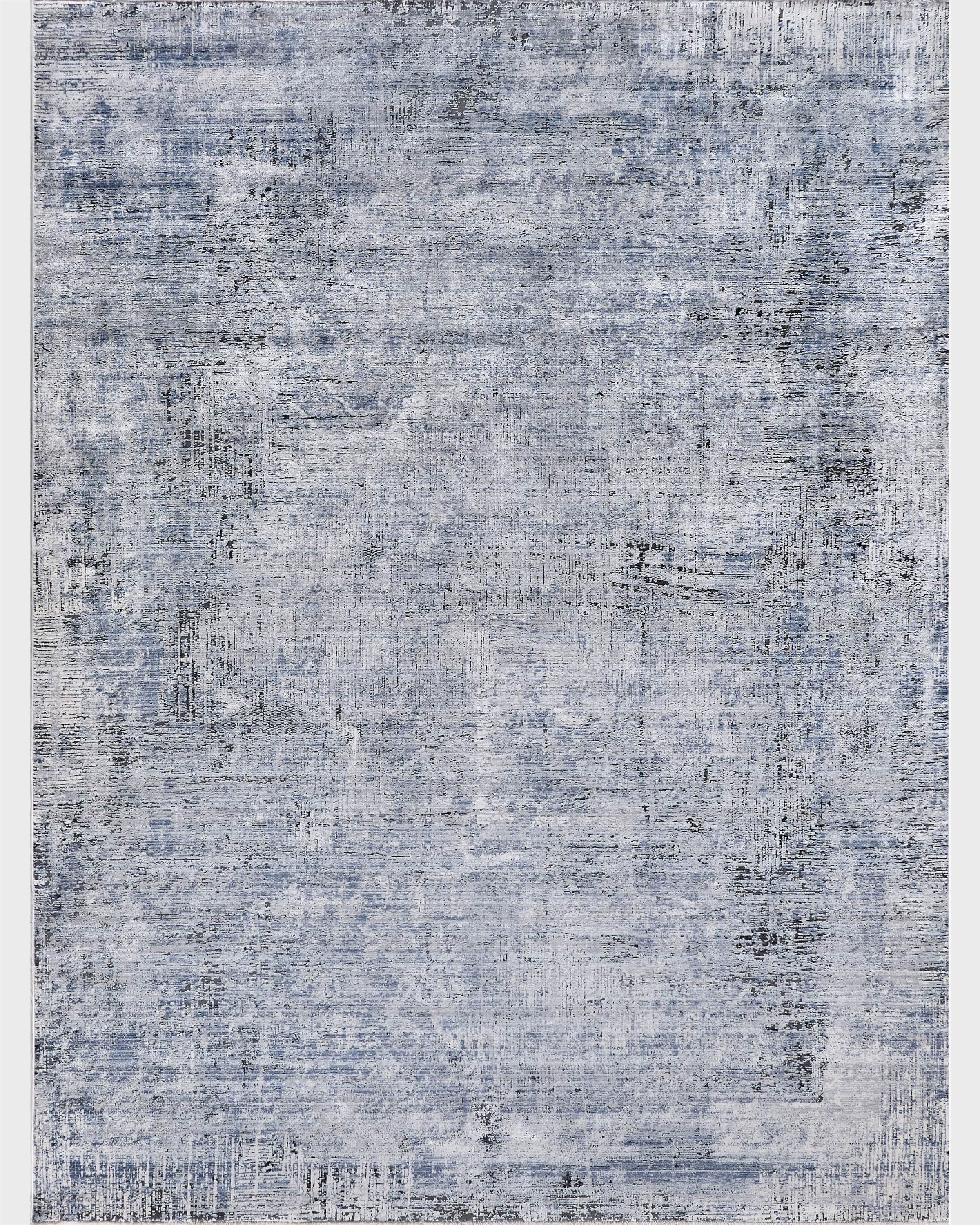 Exquisite Rugs Intrigue Power-Loomed Blue & Gray Rug, 9' x 12'