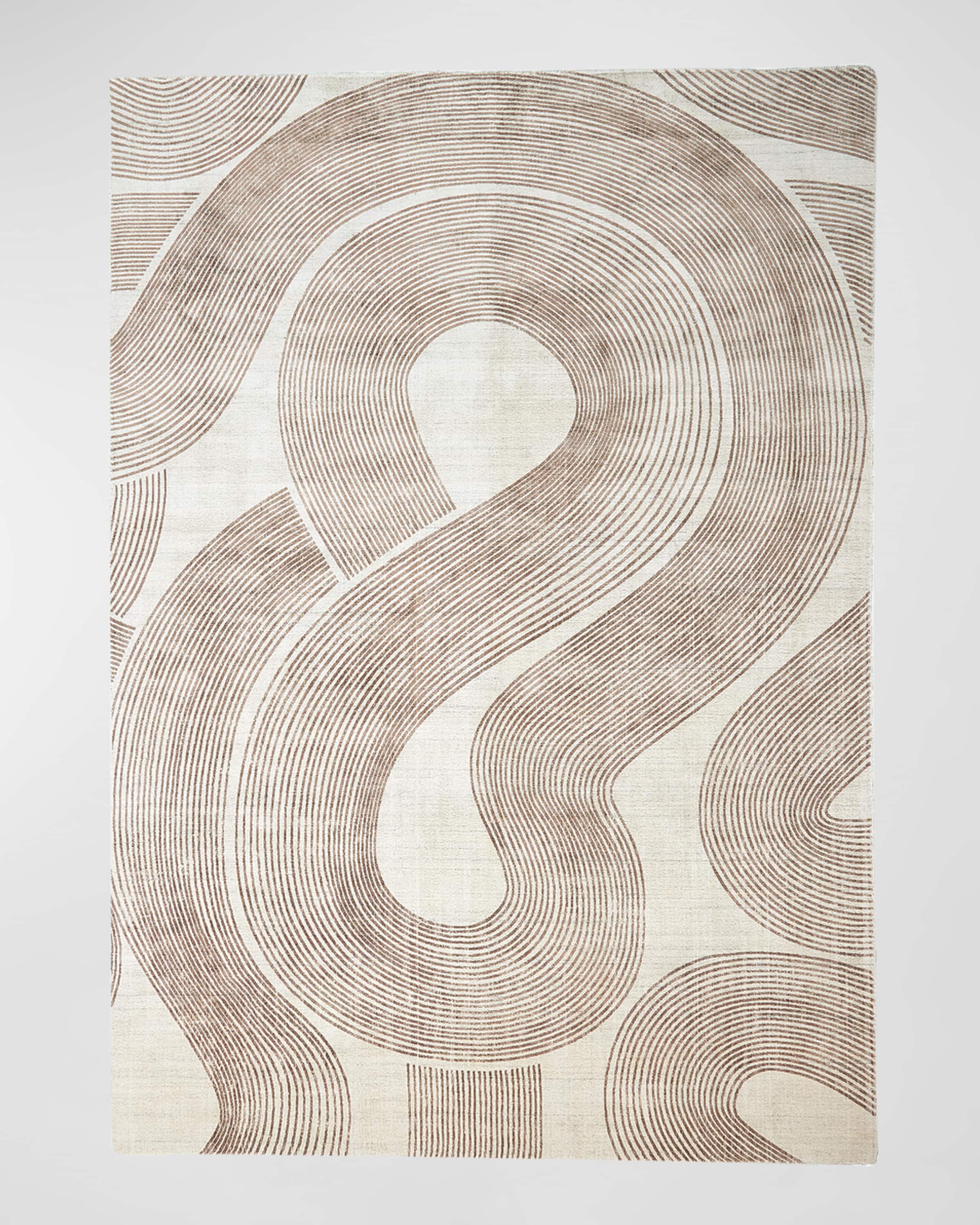 Global Views Wander Machine-Woven Rug, 8' x 10'