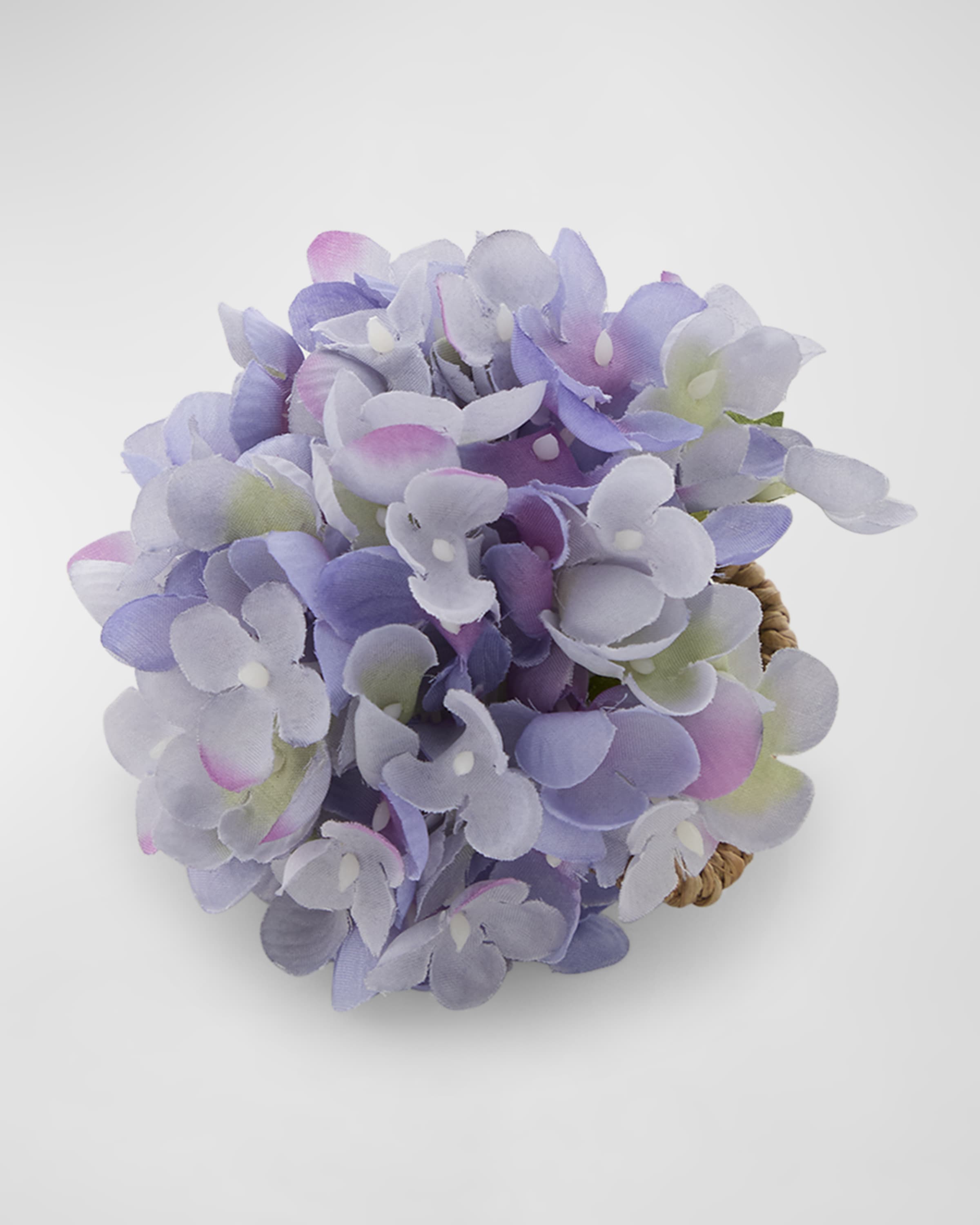 Deborah Rhodes Hydrangea Blossom Napkin Ring