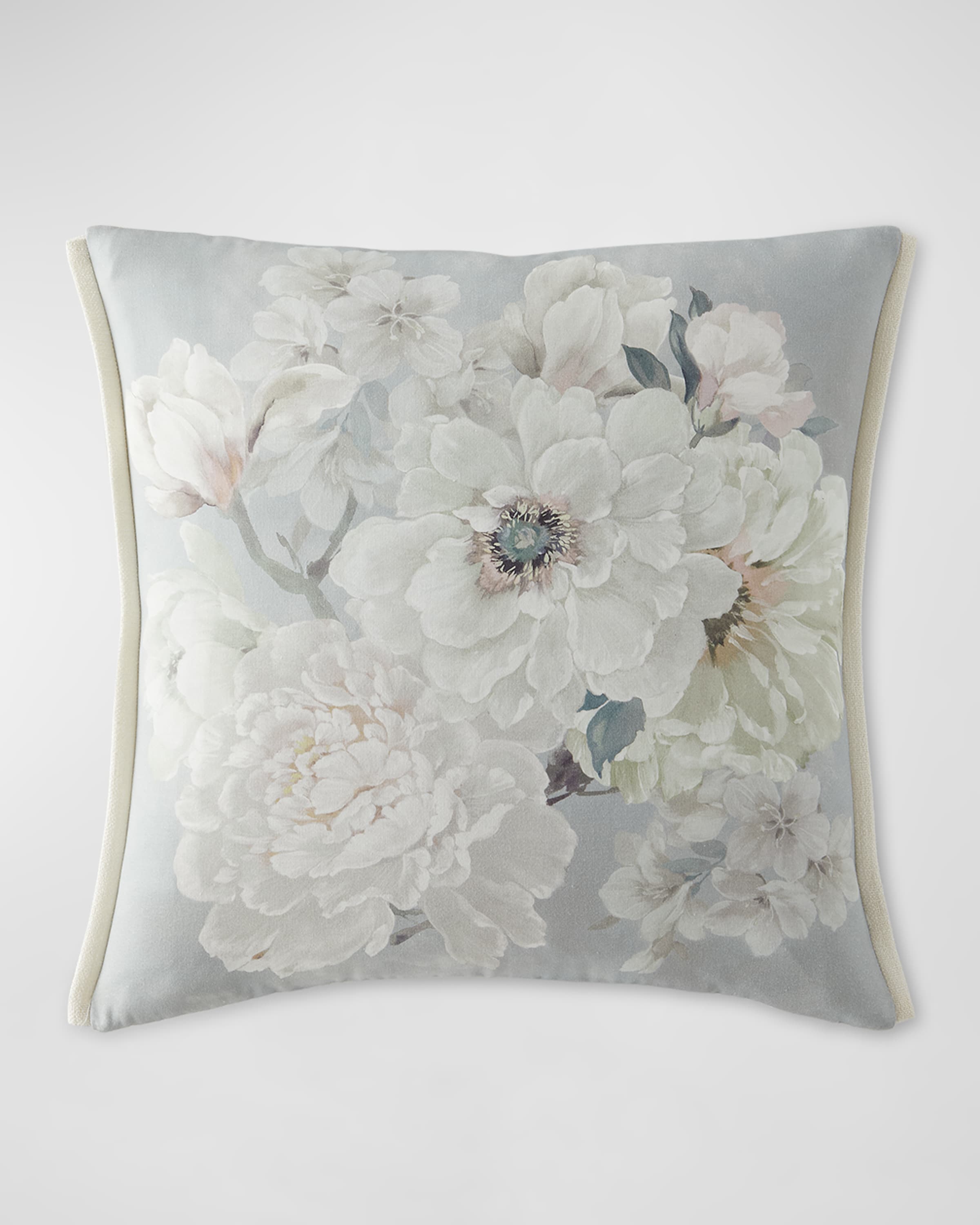 Designers Guild Fleur Blanche Platinum Bedding Collection & Matching