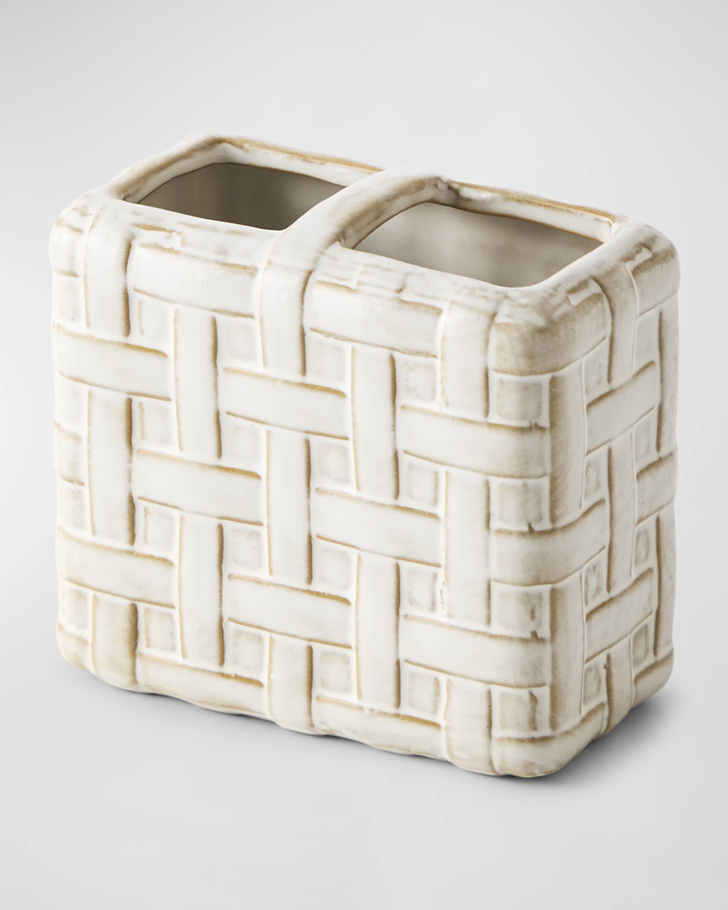 Kassatex Cane Toothbrush Holder