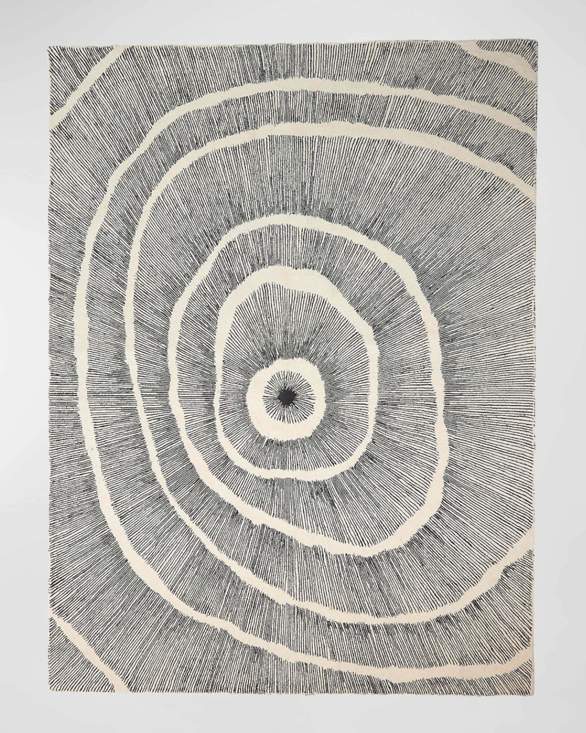 Global Views Burst Hand-Tufted Rug, 8' x 10'