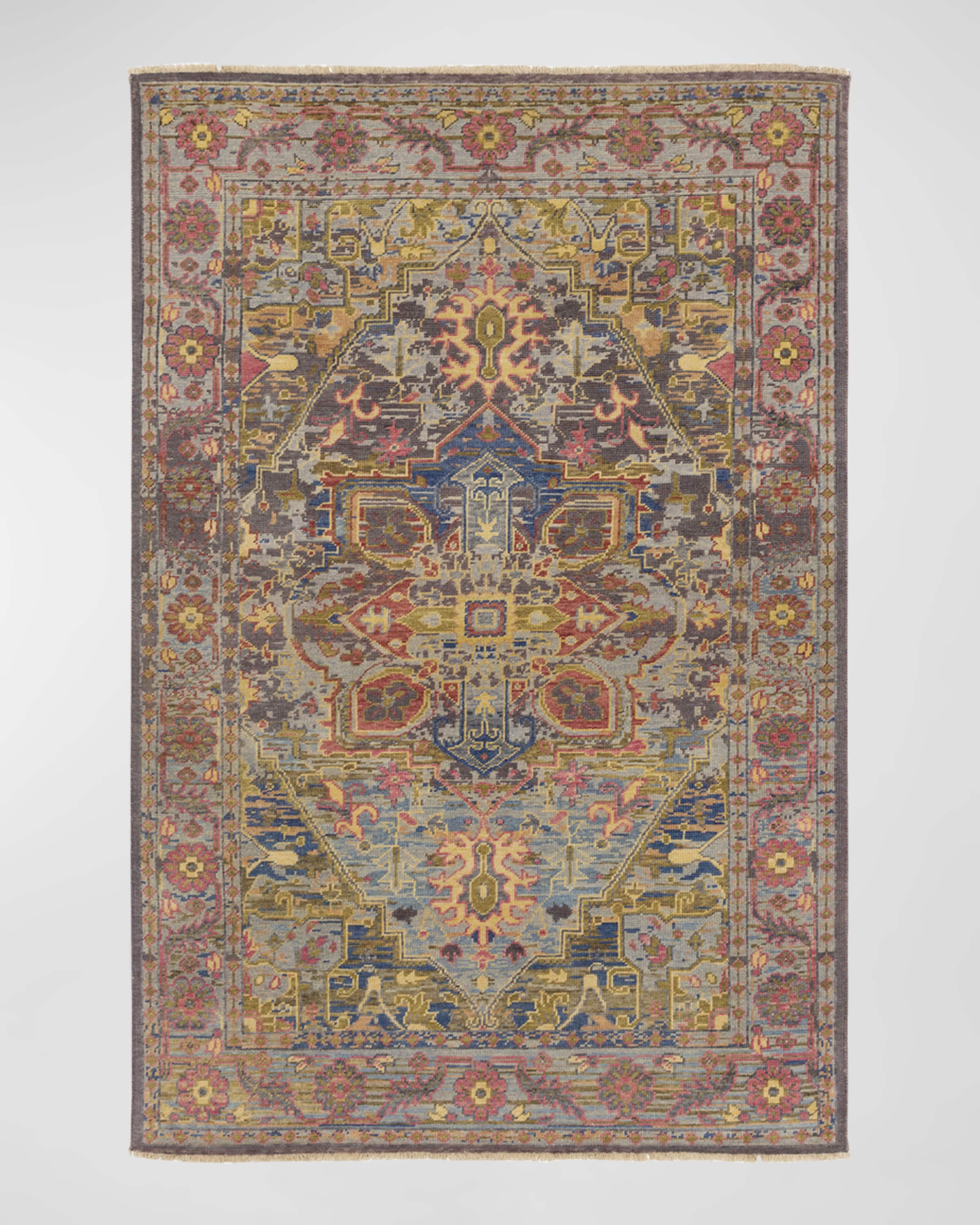 Surya Rugs Cappadocia Sage Hand-Knotted Rug, 6' x 9'