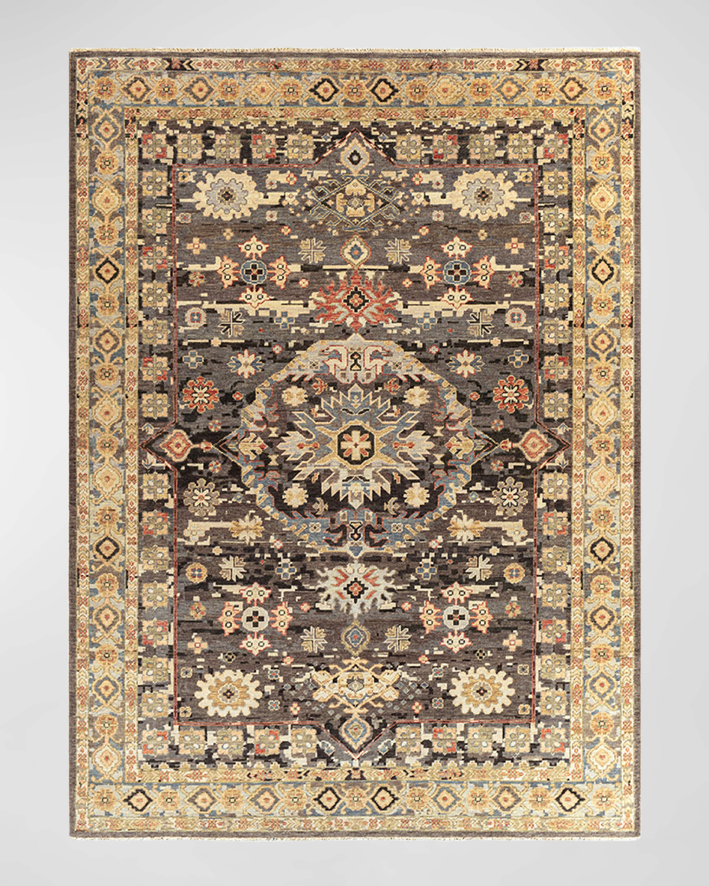 Surya Rugs Cappadocia Rust Hand-Knotted Rug, 10' x 14'