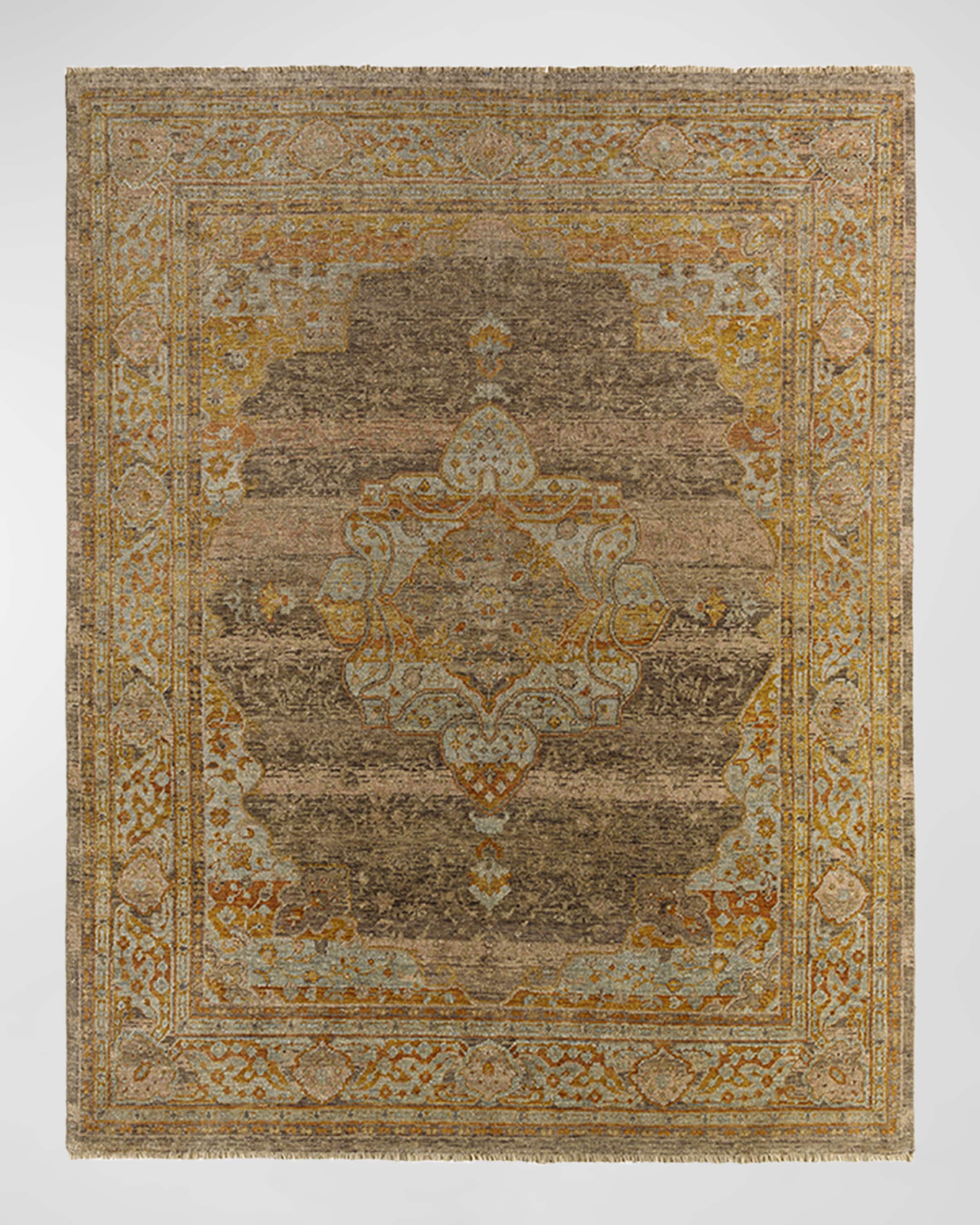 Surya Rugs Cappadocia Brown Hand-Knotted Rug, 6' x 9'