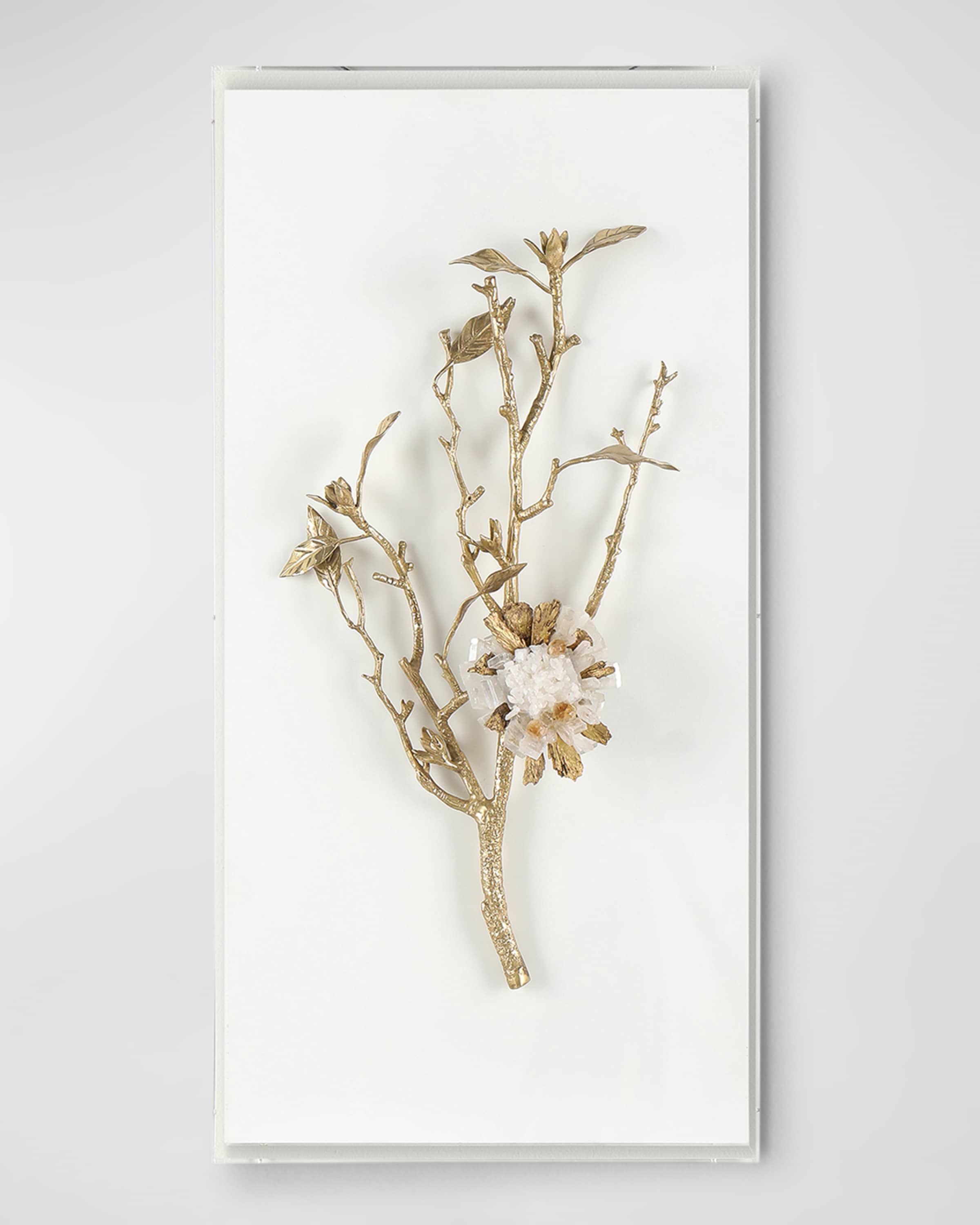 JohnRichard Collection "Gold Calcite" Wall Art Collection & Matching