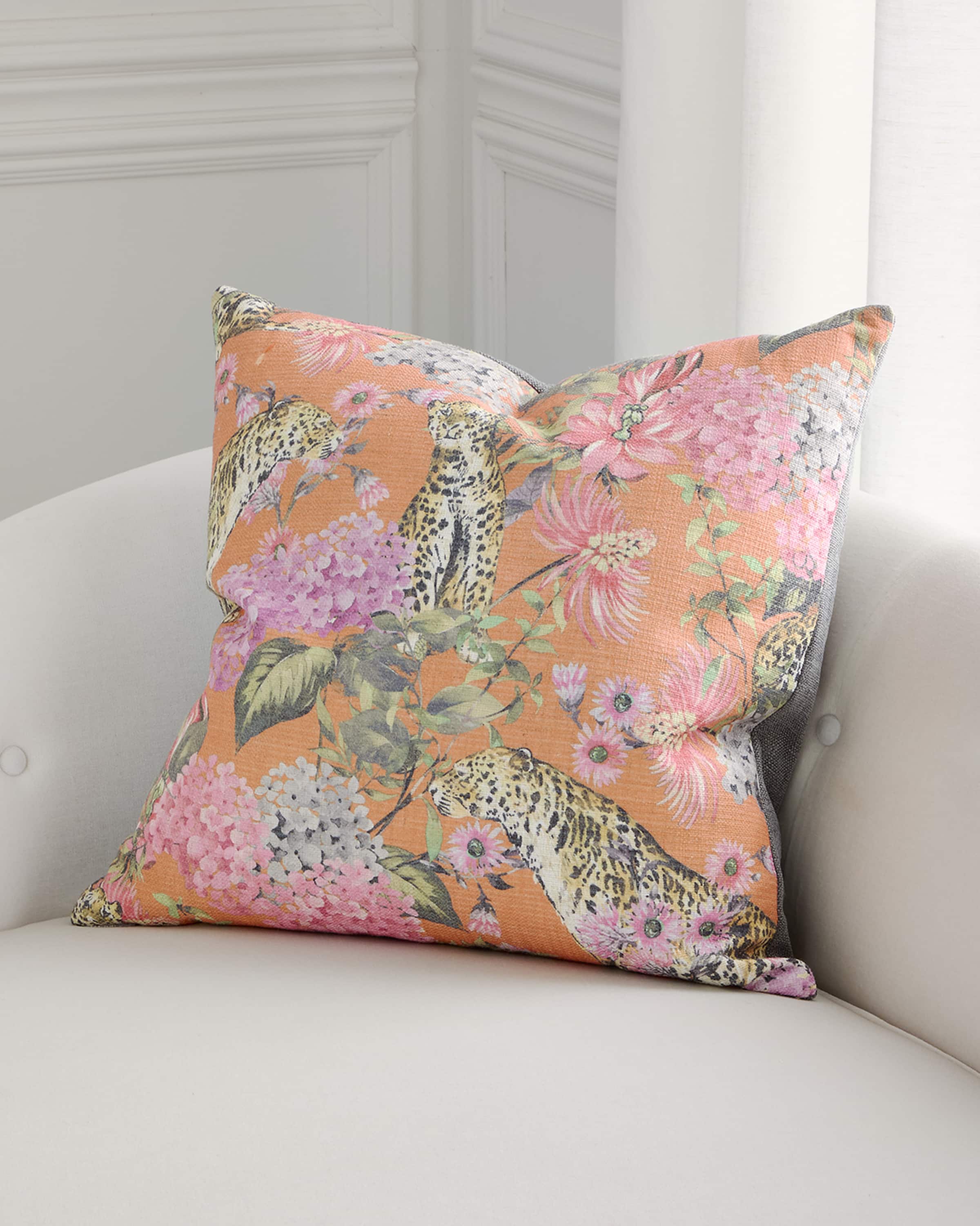 D.V. KAP Home Isabella Decorative Pillow, 24" Square