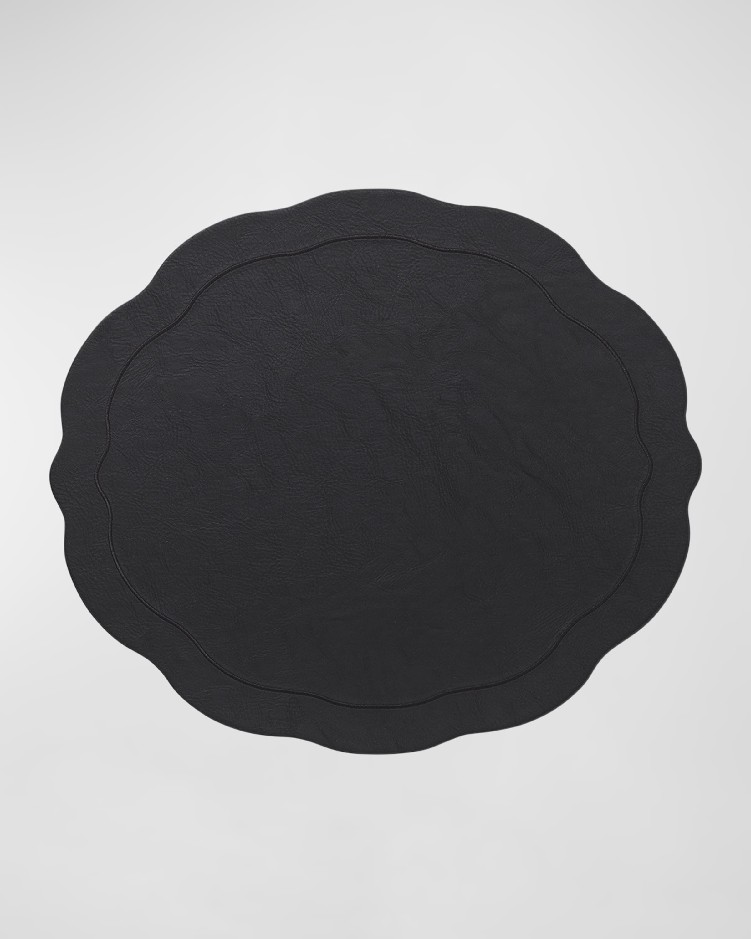 Kim Seybert Black Tailored Placemat