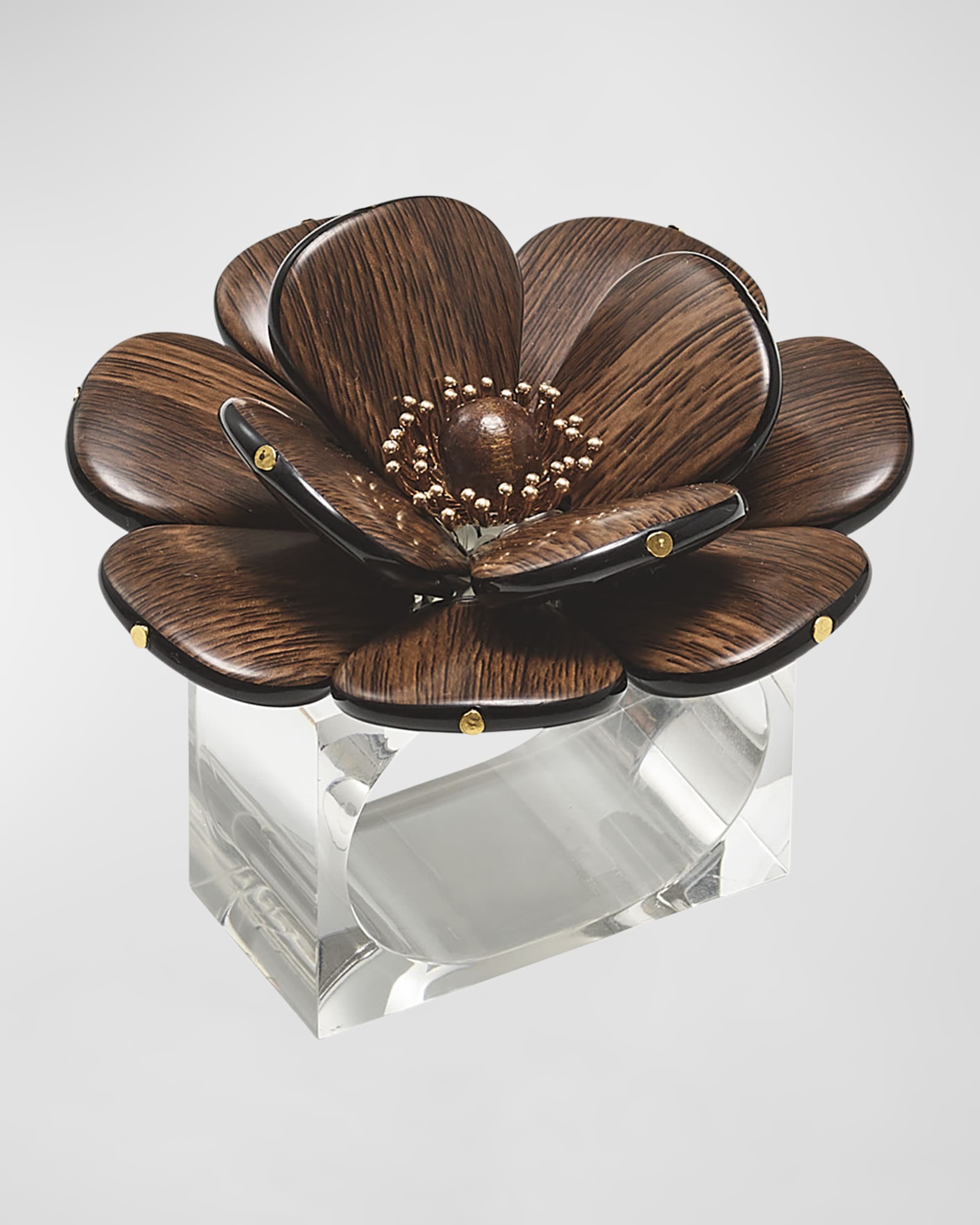 Kim Seybert Begonia Napkin Ring