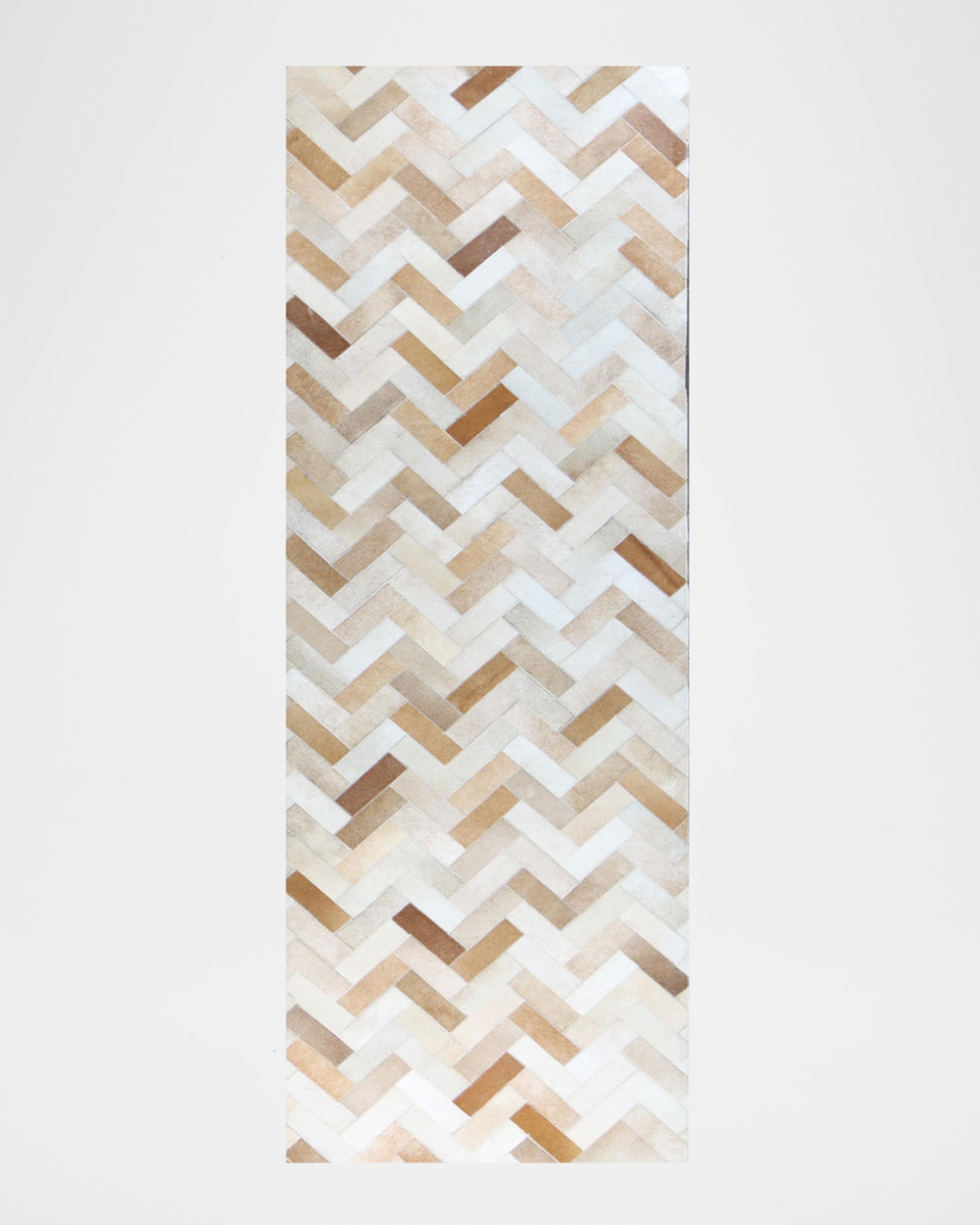 Kendrick Hair on Hide Runner, 3' x 8'
