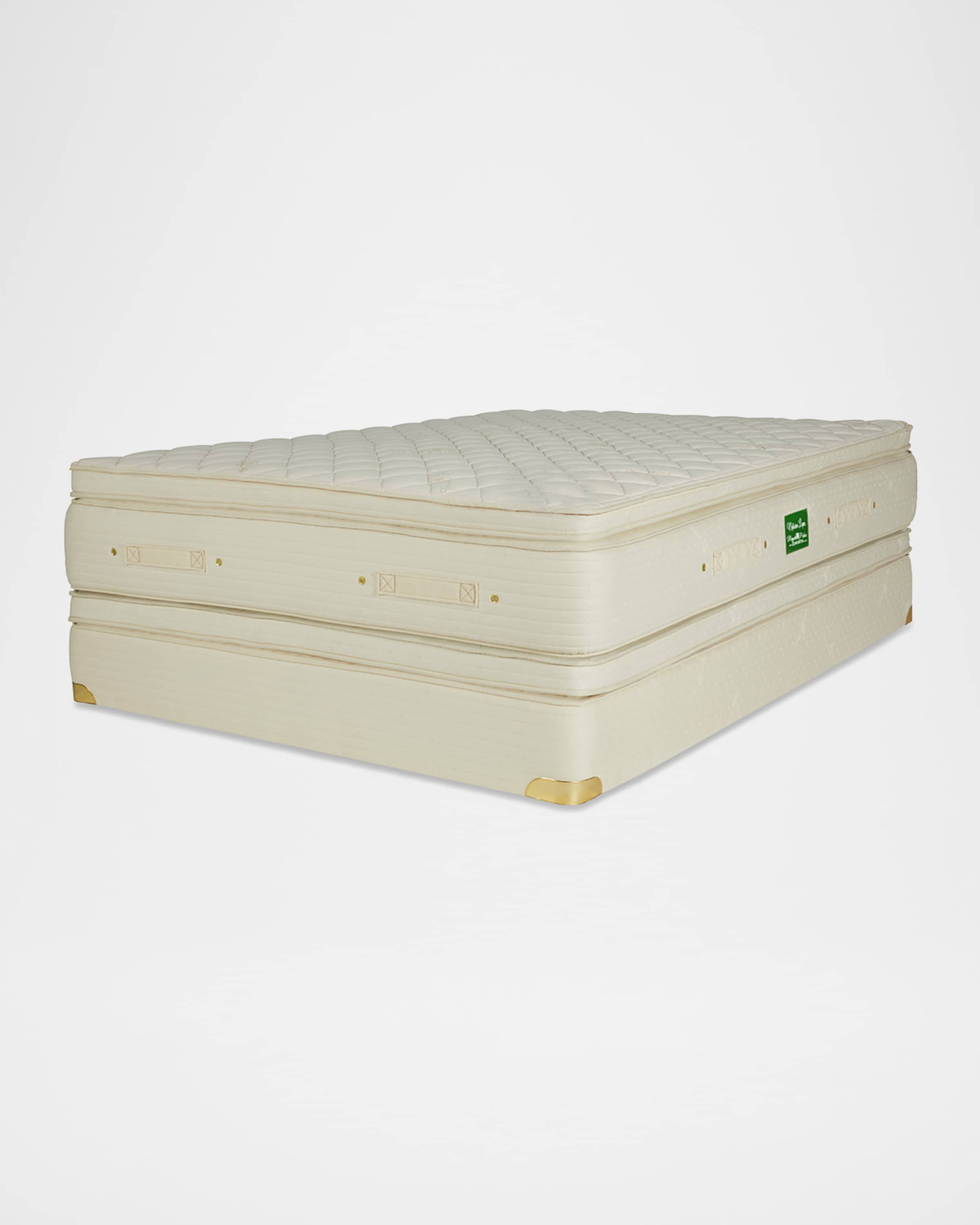Royal-Pedic Nature Luxe Pillow-Top Mattress and Box Spring Set