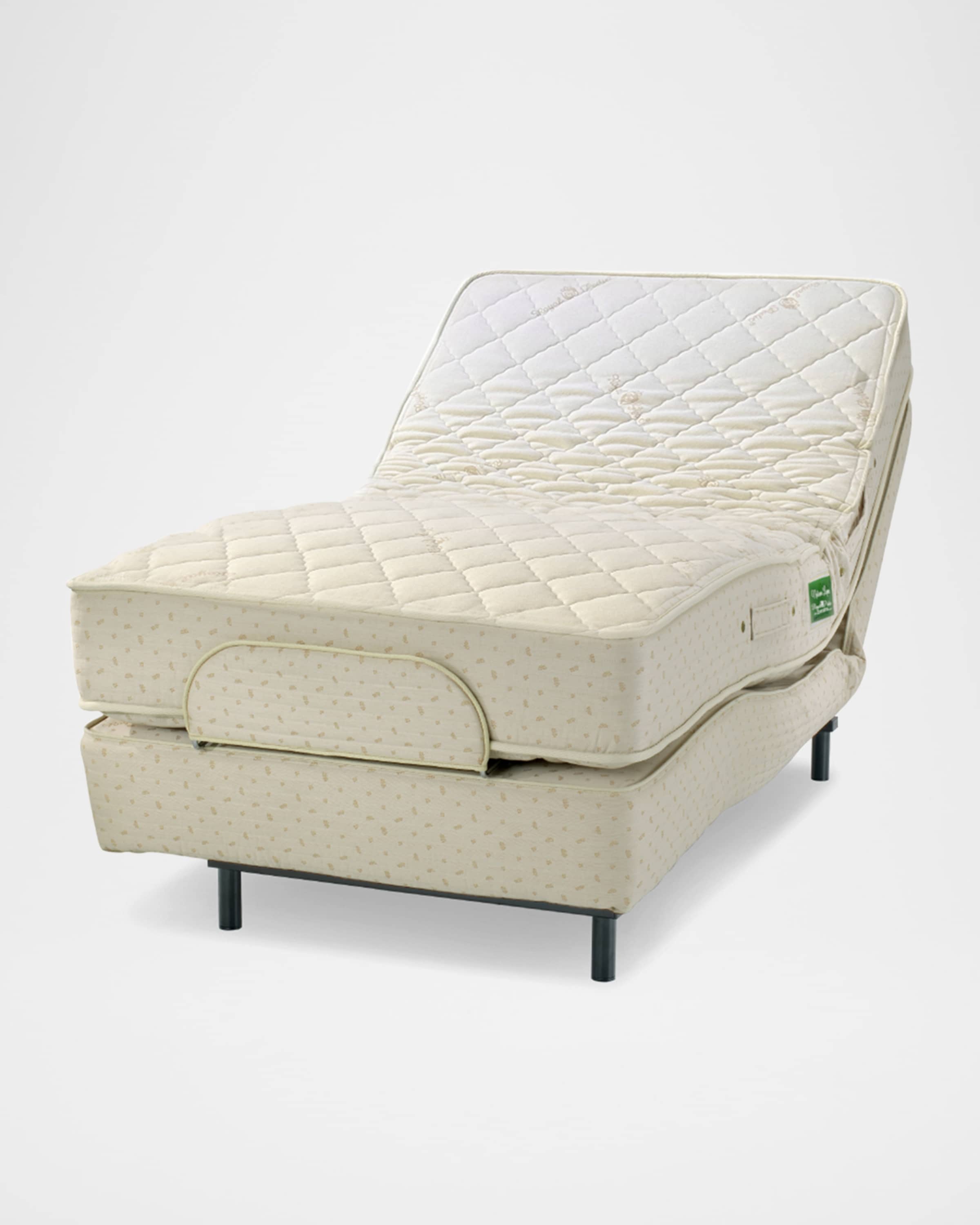 RoyalPedic Nature Luxe Latex QuiltTop Mattress with Adjustable Bed