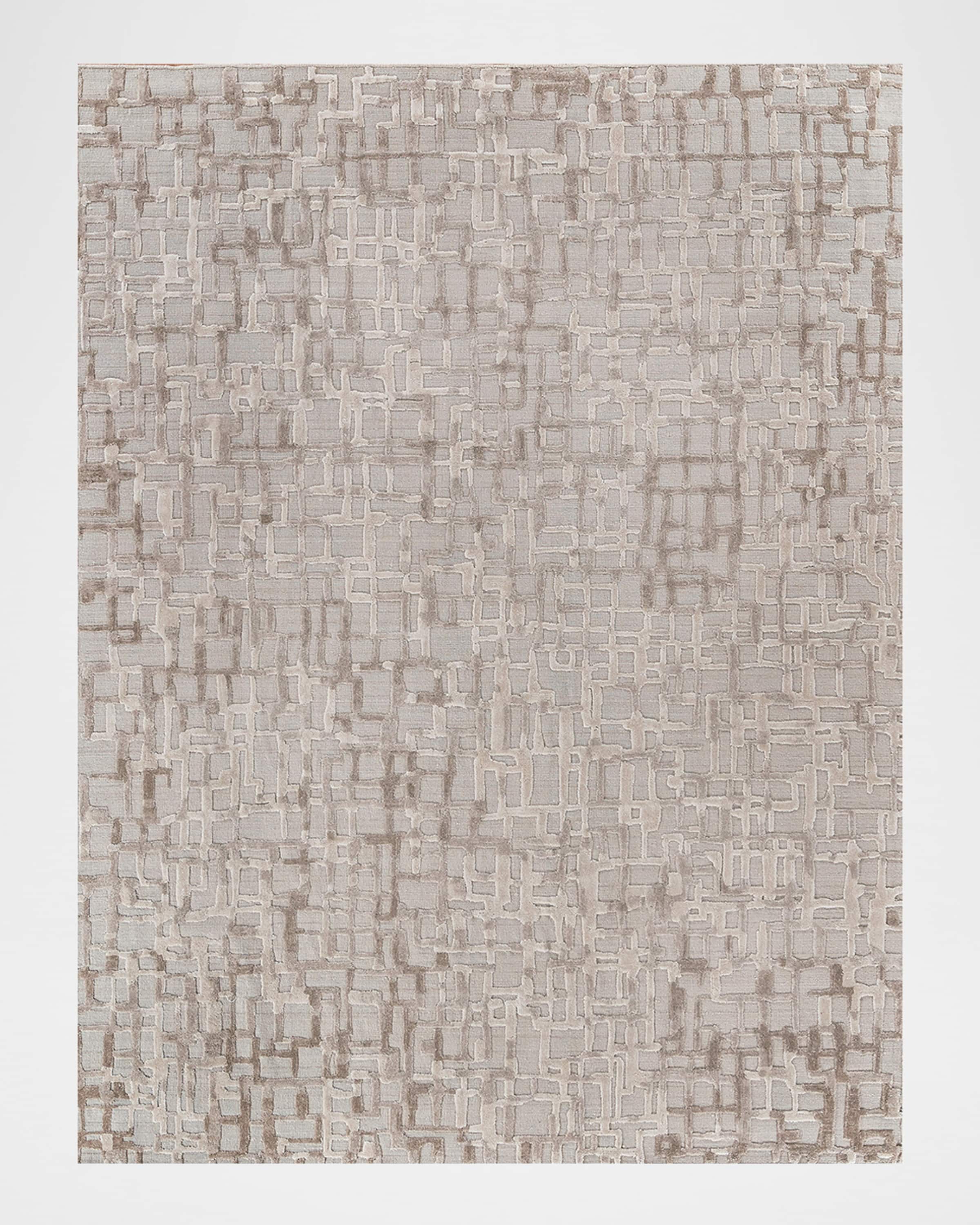 Exquisite Rugs Vista Hand-Loomed Beige Rug, 6' x 9'