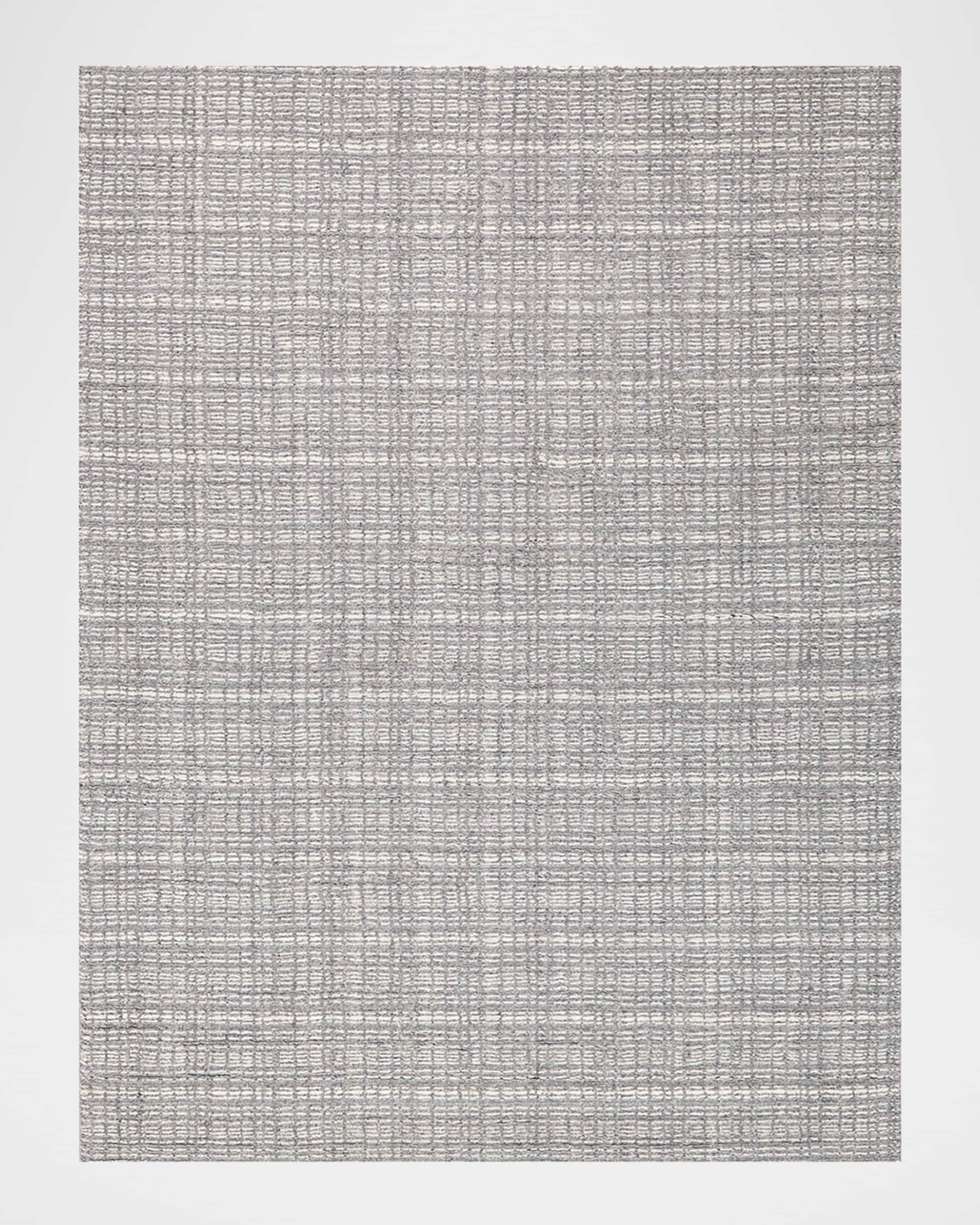 Exquisite Rugs Alpine Hand-Loomed Gray & Ivory Rug, 8' x 10'