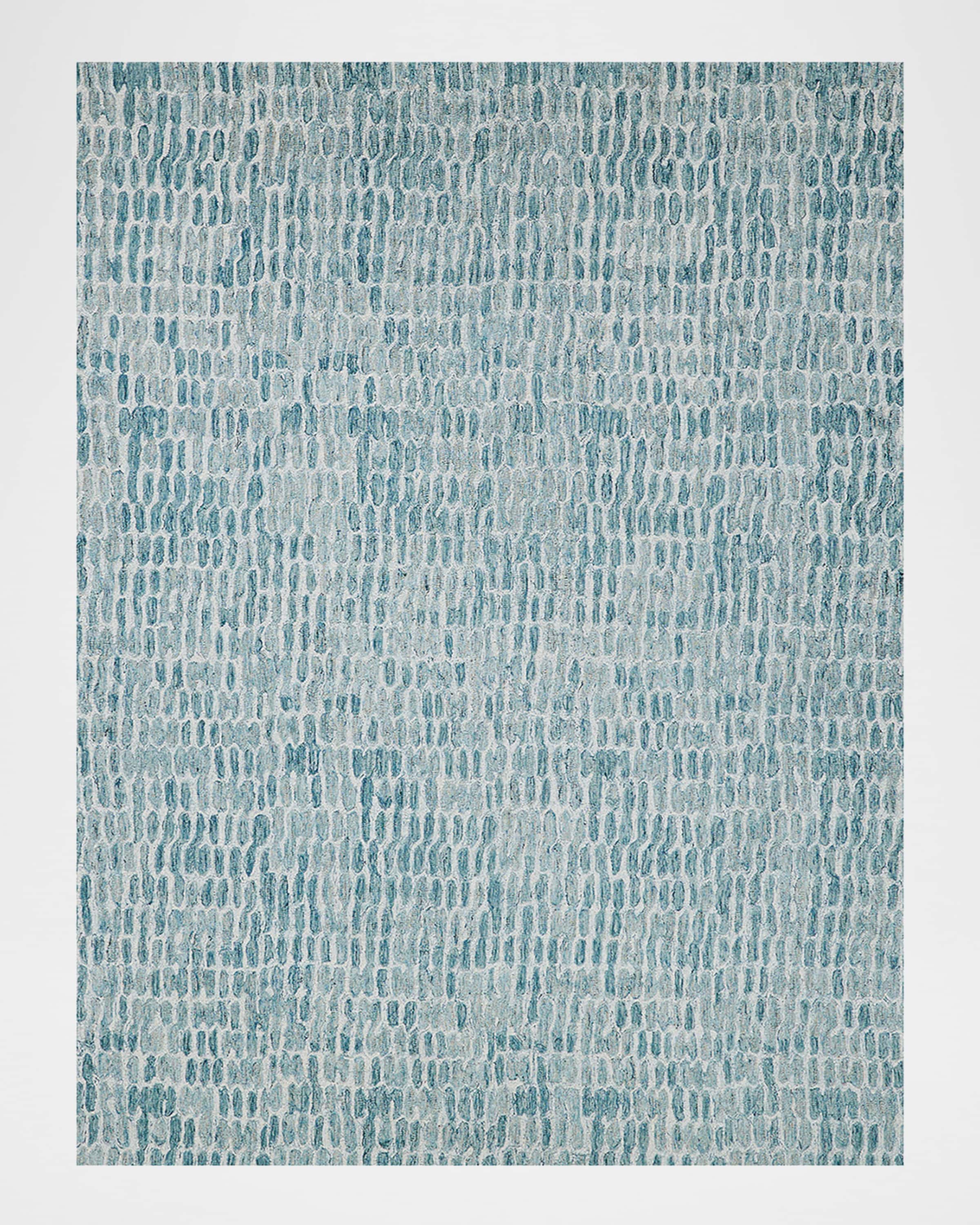 Exquisite Rugs Ink Blot Hand-Tufted Rug, 6' x 9'