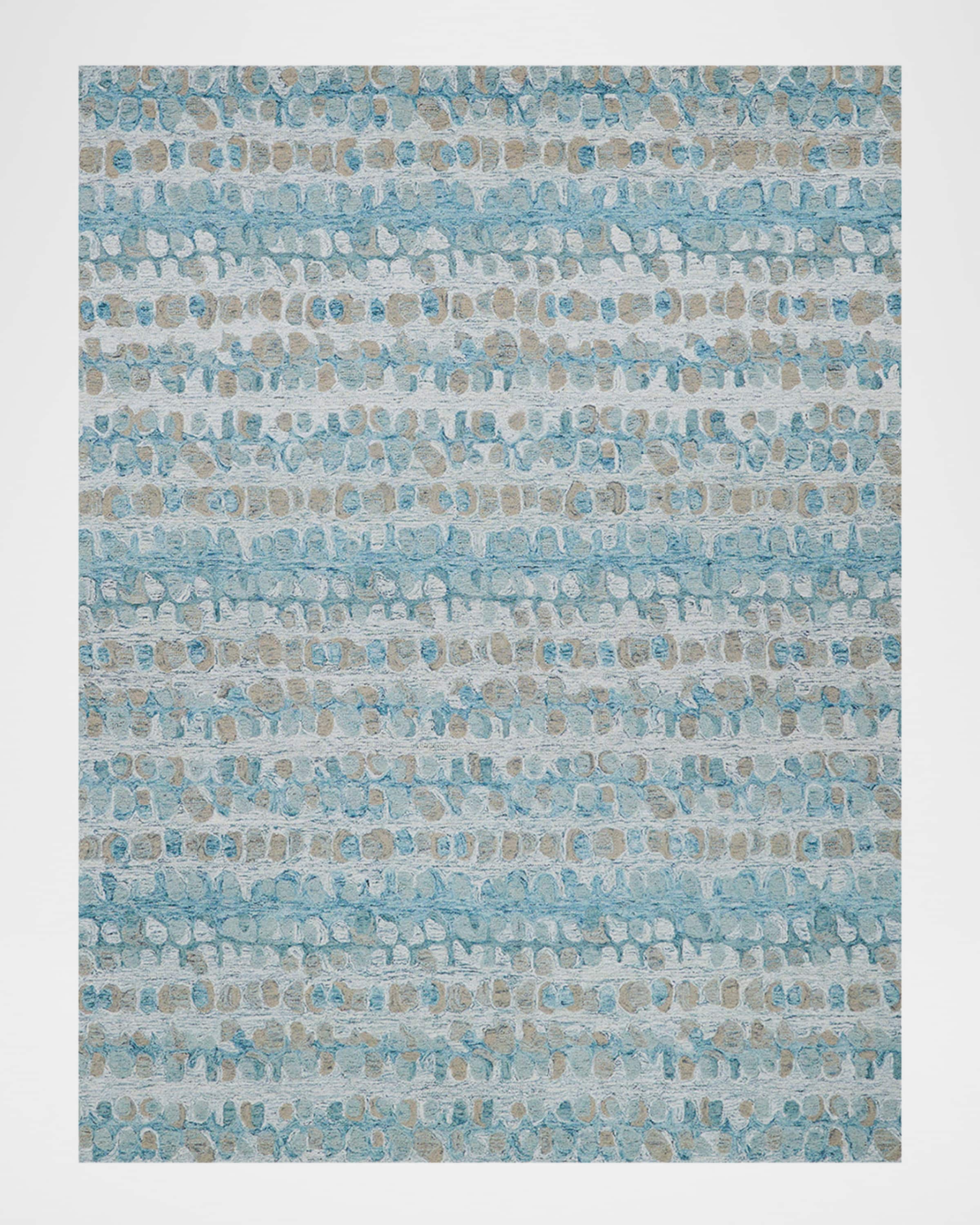 Exquisite Rugs Colorplay Hand-Tufted Turquoise Rug, 12' x 15'