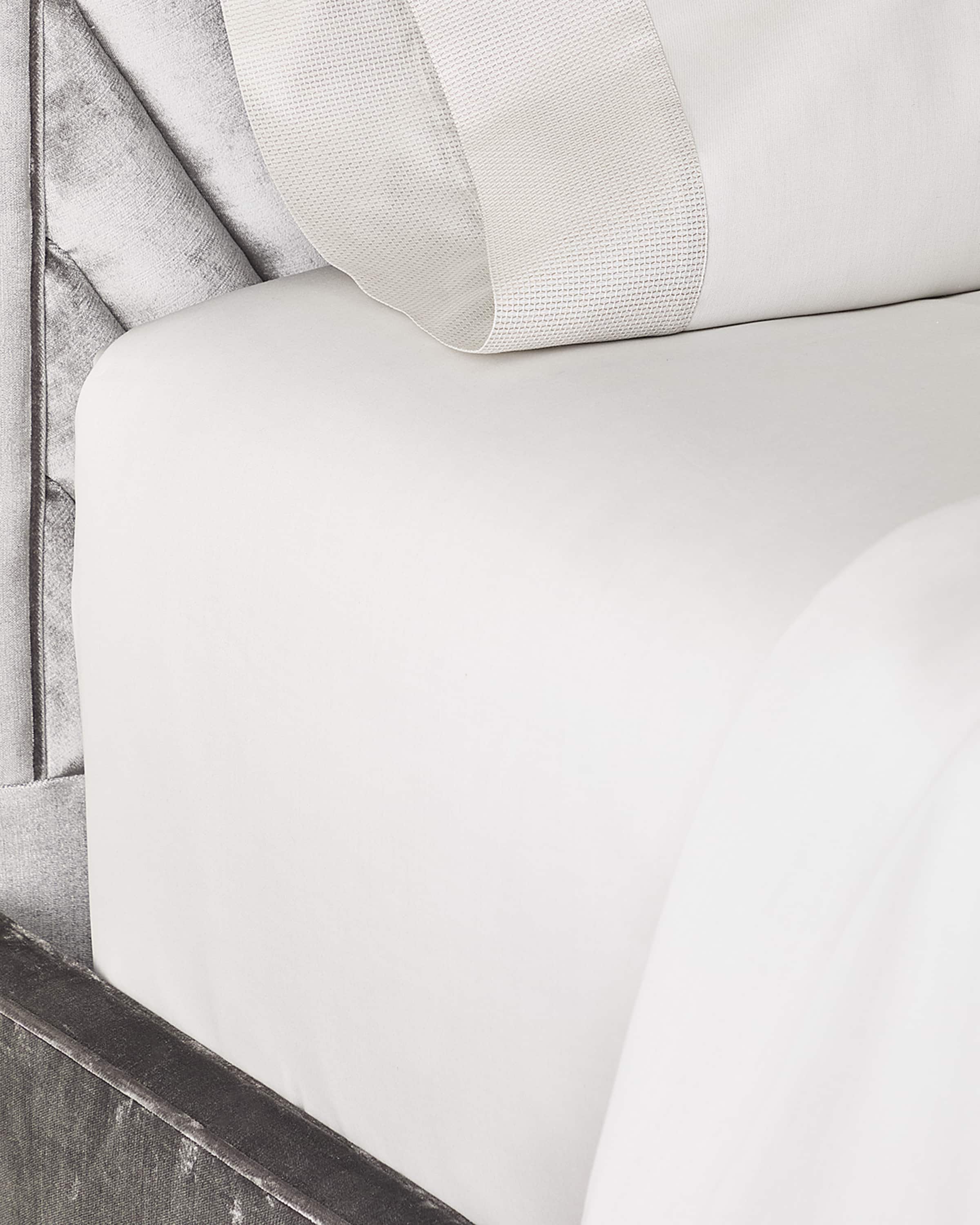 Sferra Carlotta Fitted Sheet, QUEEN