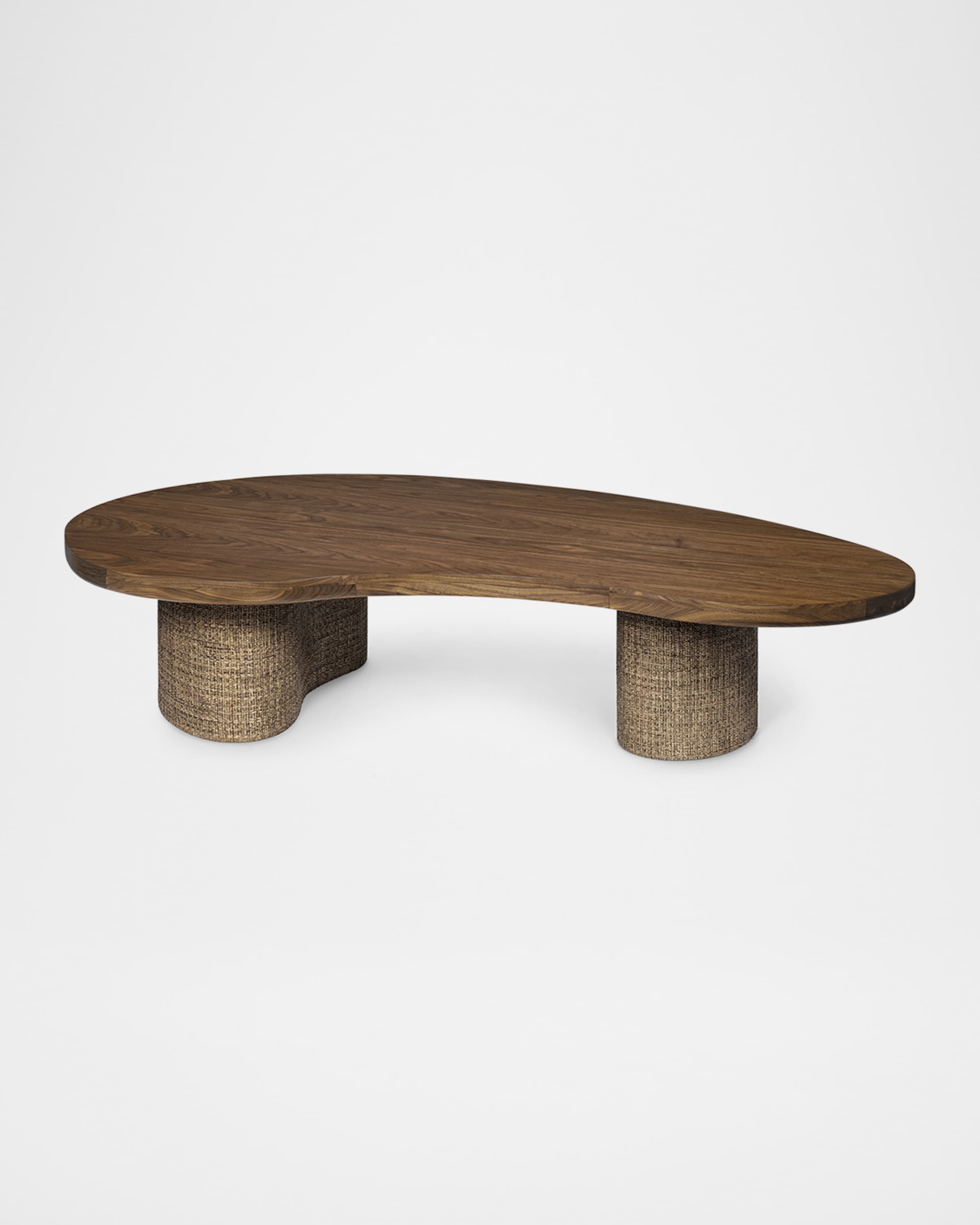 Palecek Zoey Large Walnut Coffee Table