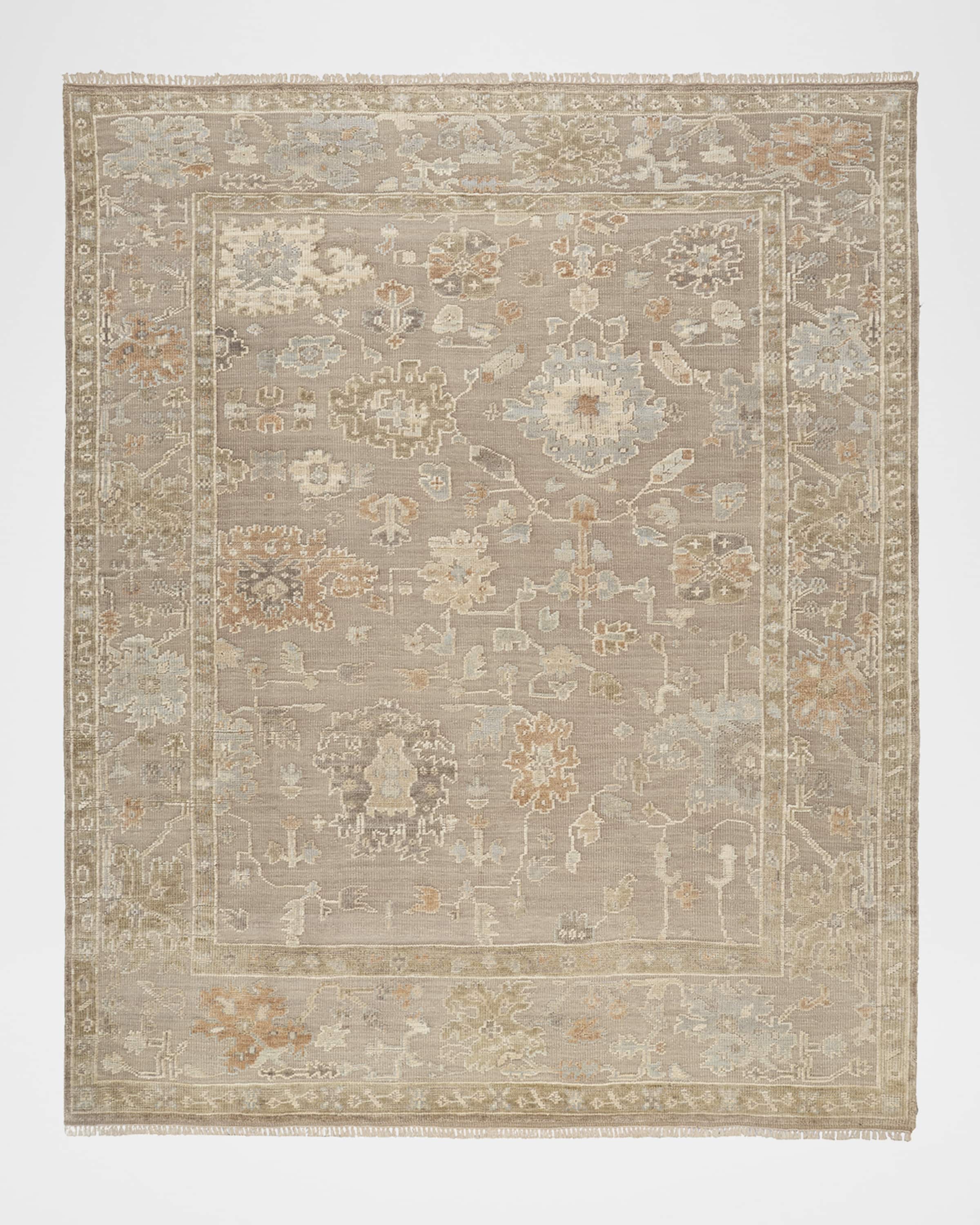 Nourison Whispers Taupe Hand-Knotted Rug, 8' x 10'