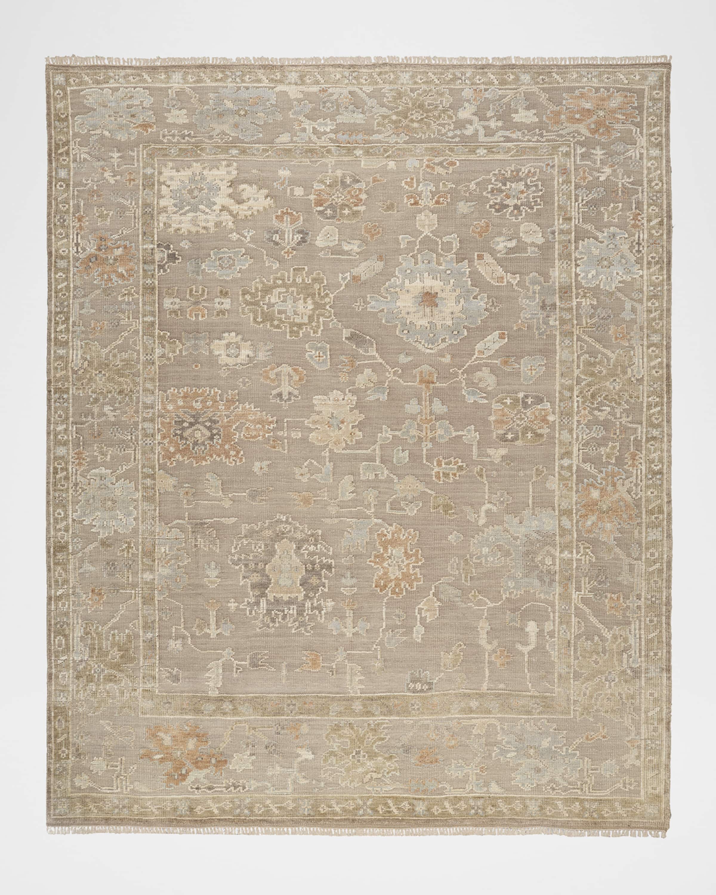Nourison Whispers Taupe Hand-Knotted Rug, 10' x 14'