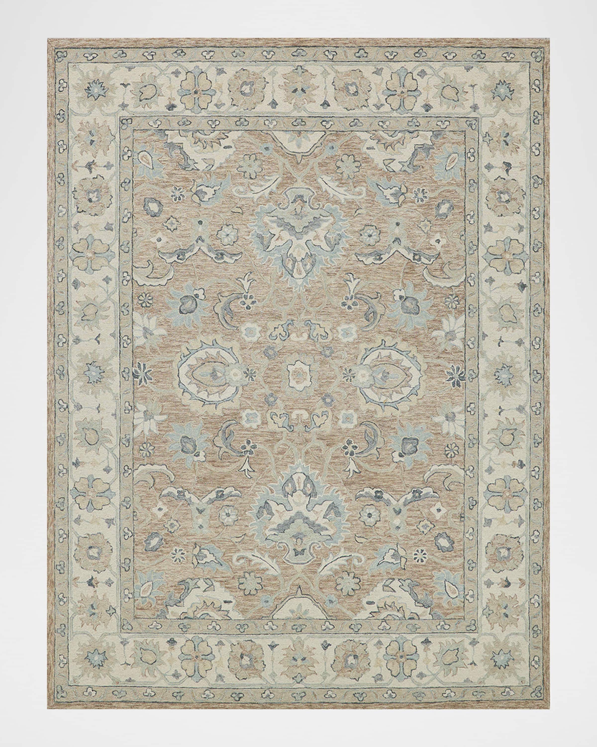 Exquisite Rugs Claremont Hand-Tufted Oushak Rug, 10' x 14'