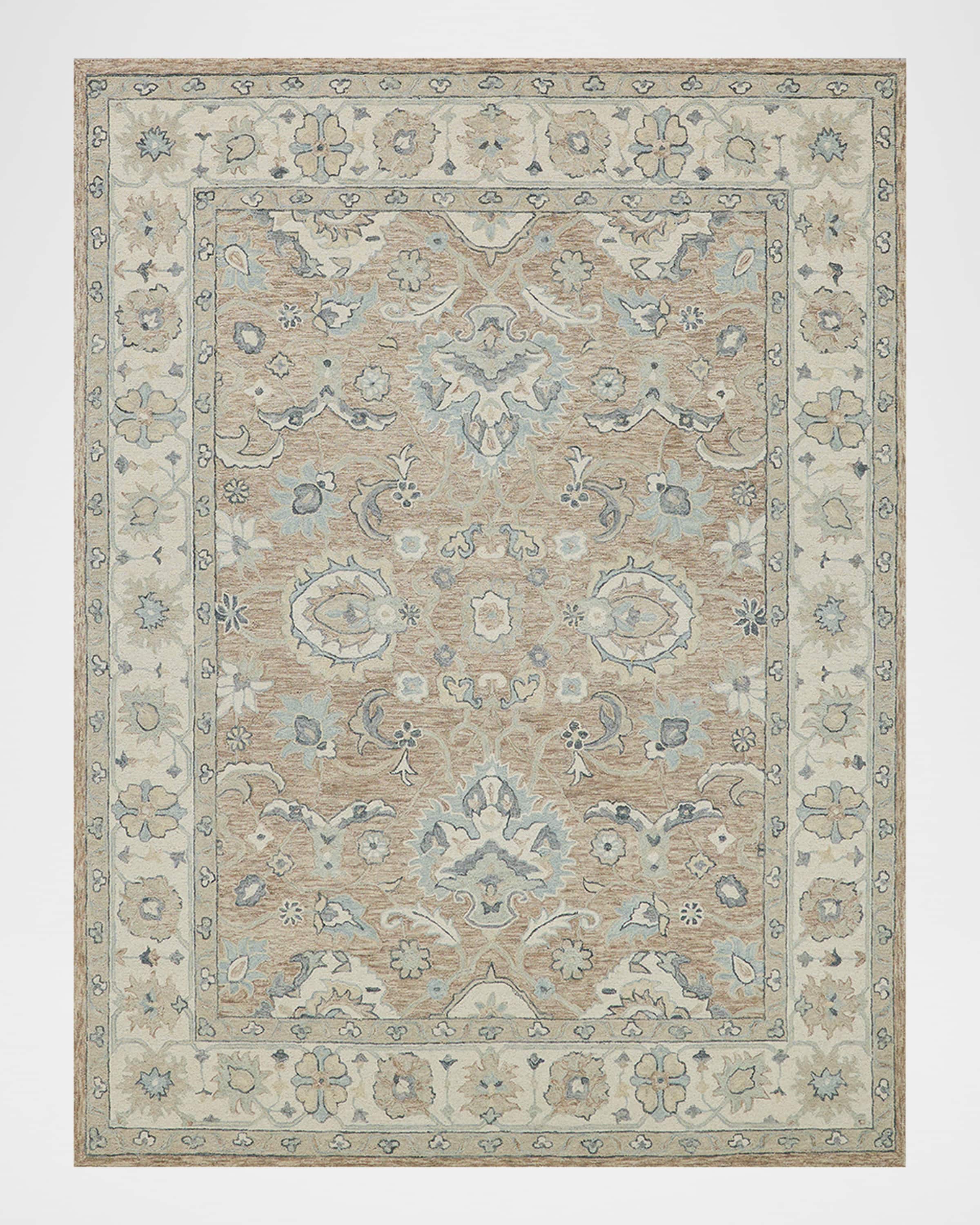 Exquisite Rugs Claremont Hand-Tufted Oushak Rug, 8' x 10'