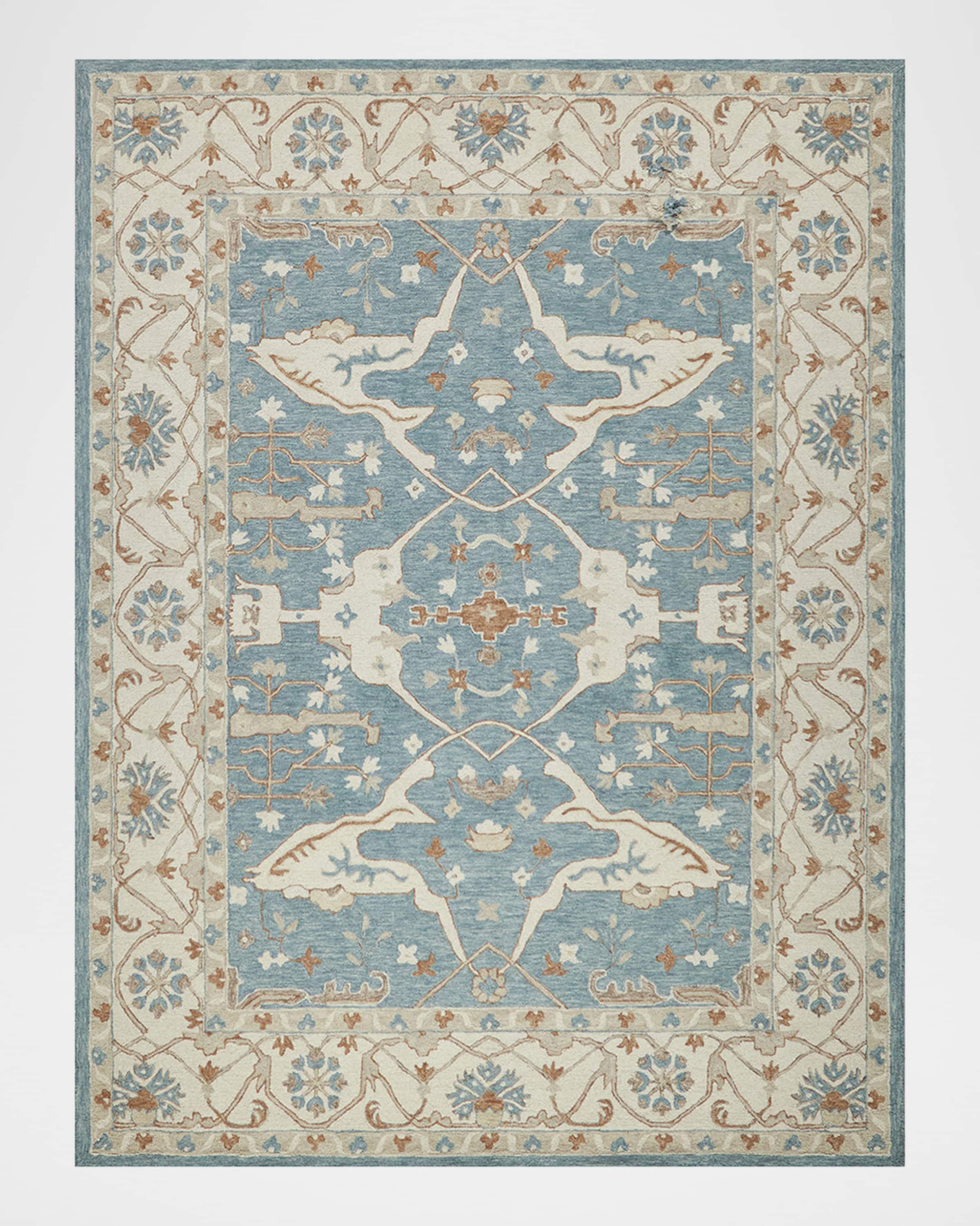 Exquisite Rugs Claremont Hand-Tufted Oushak Rug