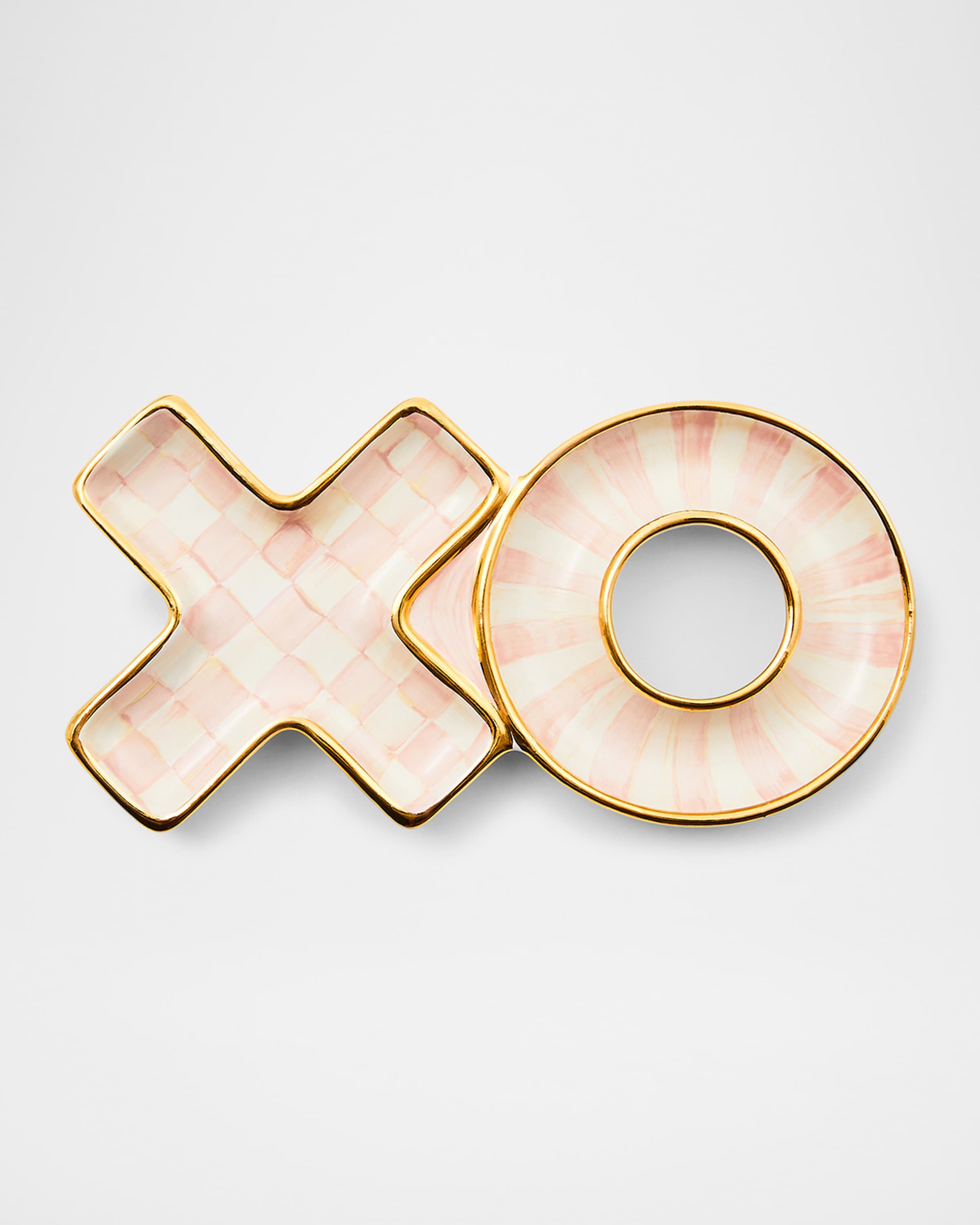 MacKenzie-Childs Rosy XO Dish