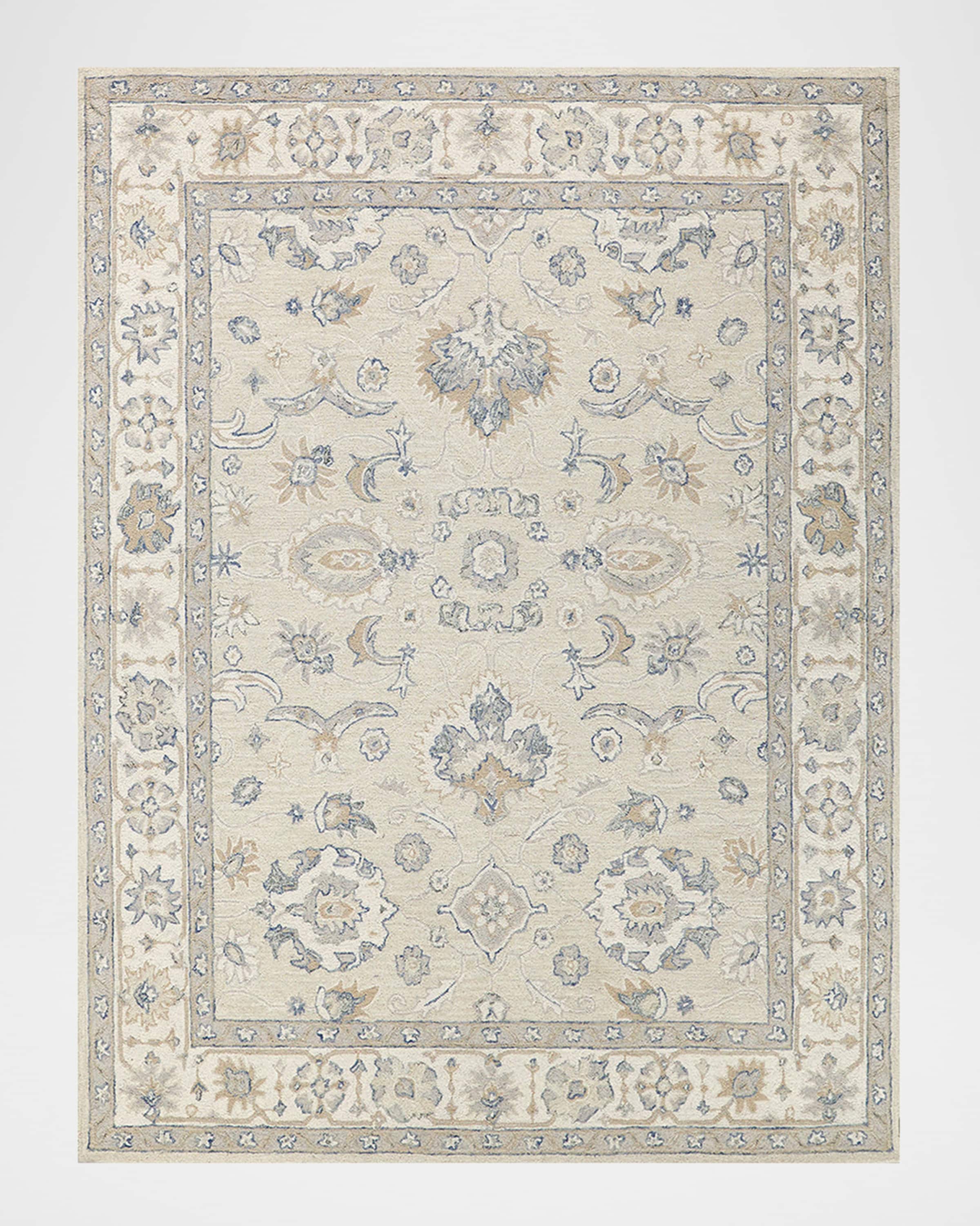 Exquisite Rugs Marietta Hand-Tufted Oushak Rug, 8' x 10'