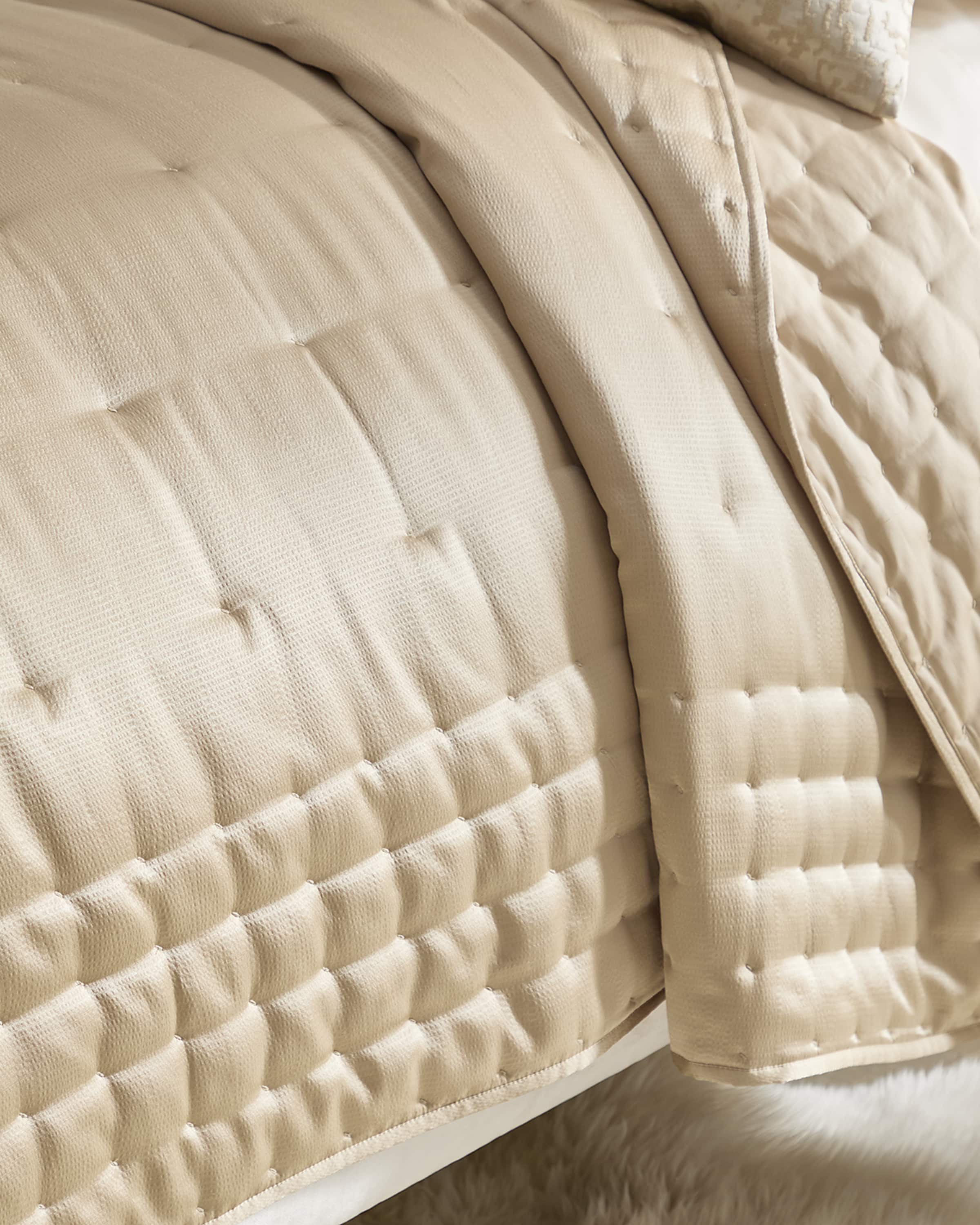 Donna Karan Home Hammered Silk King Quilt