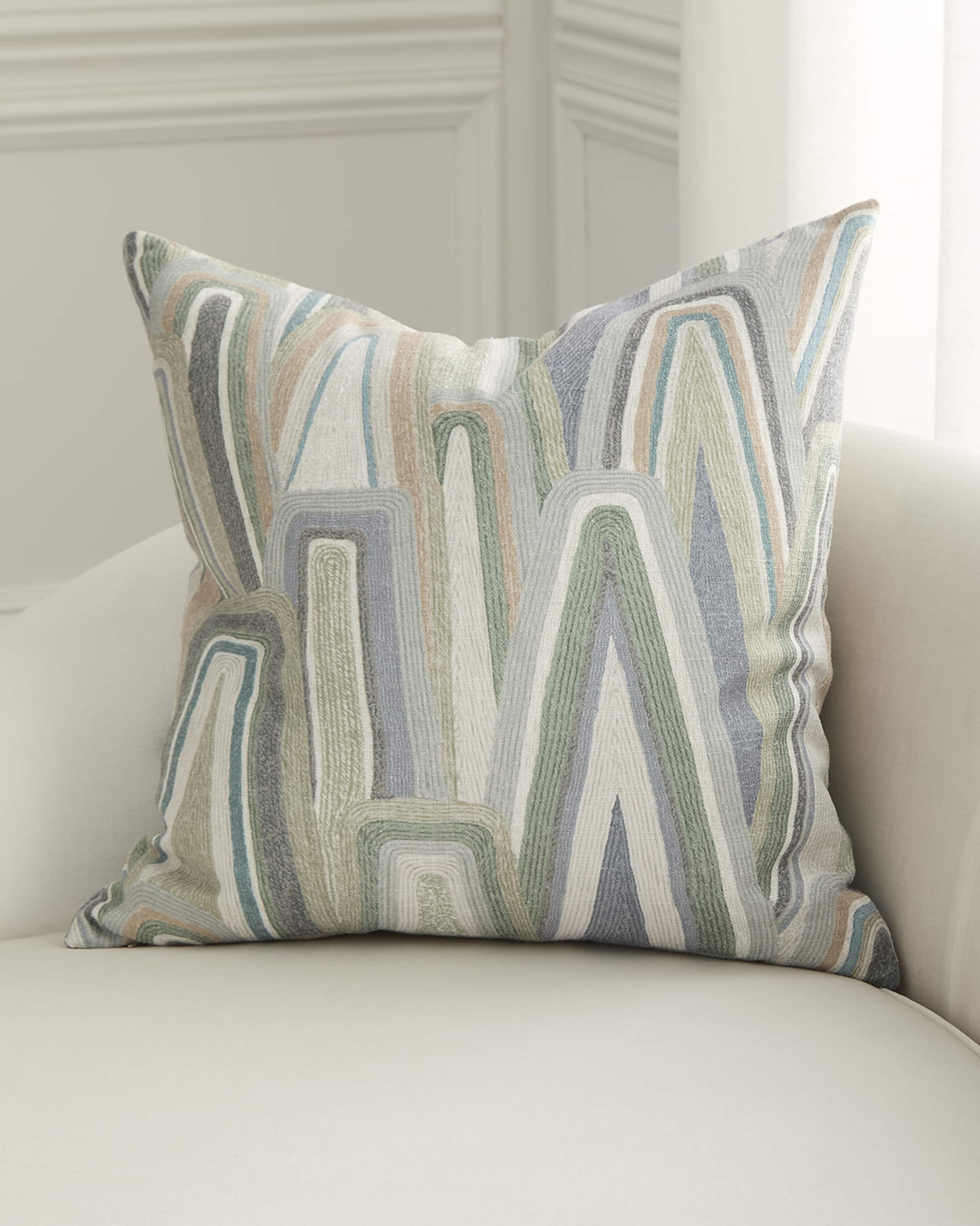 D.V. KAP Home Ridgepoint Decorative Pillow, 24" Square