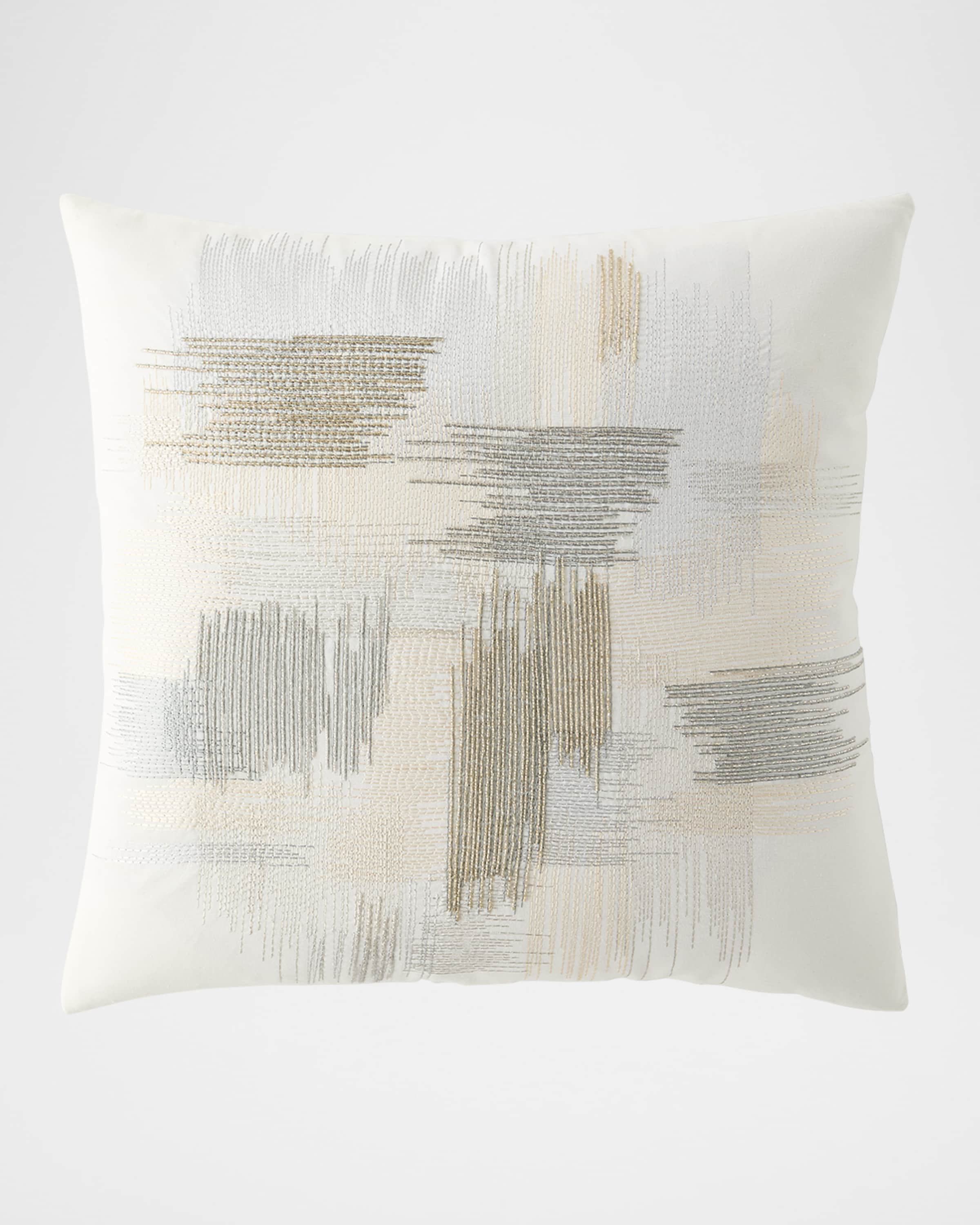 Callisto Home Zazzera Center Abstract Decorative Pillow, 22" Square