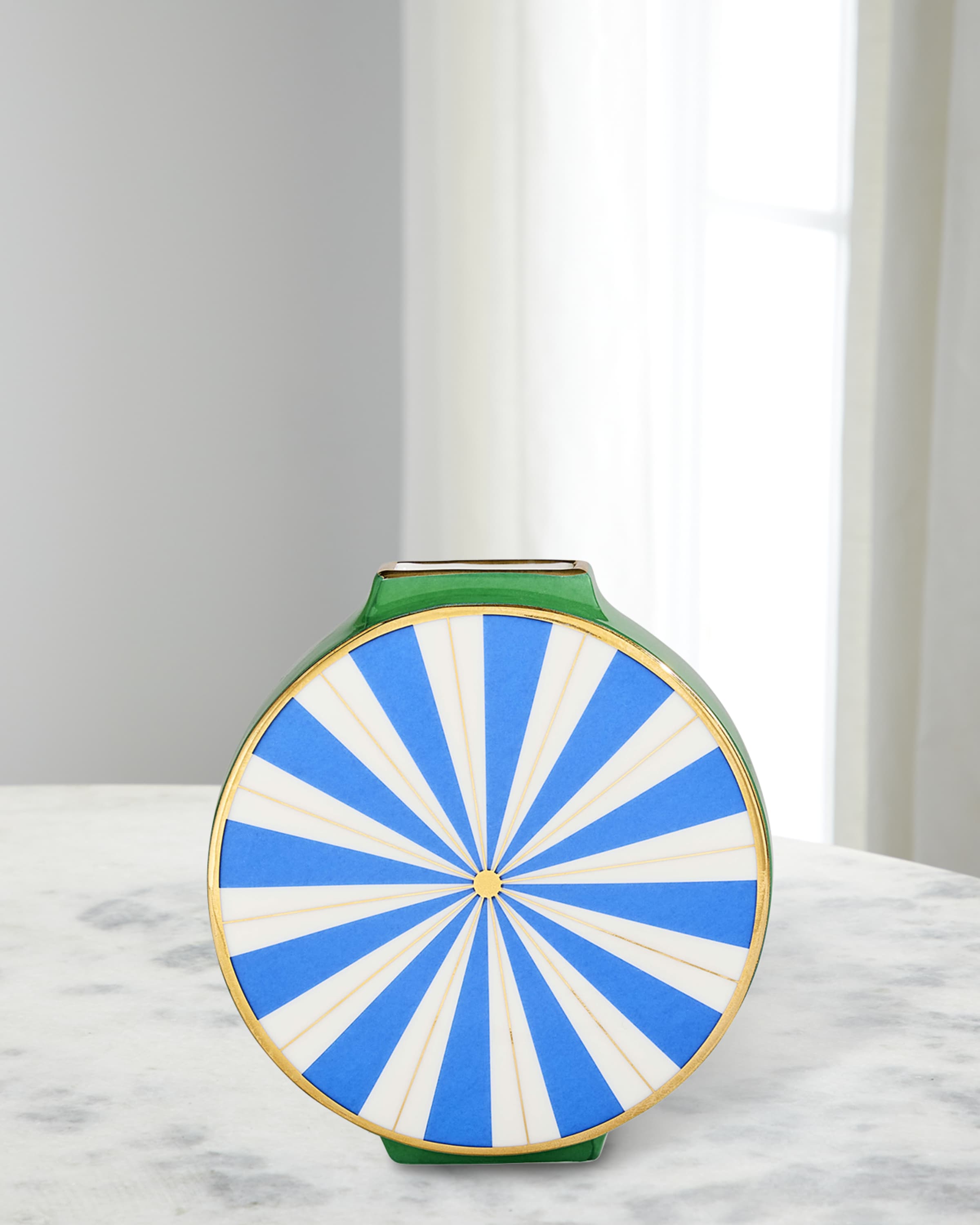 Jonathan Adler Portofino Circle Vase - 5"