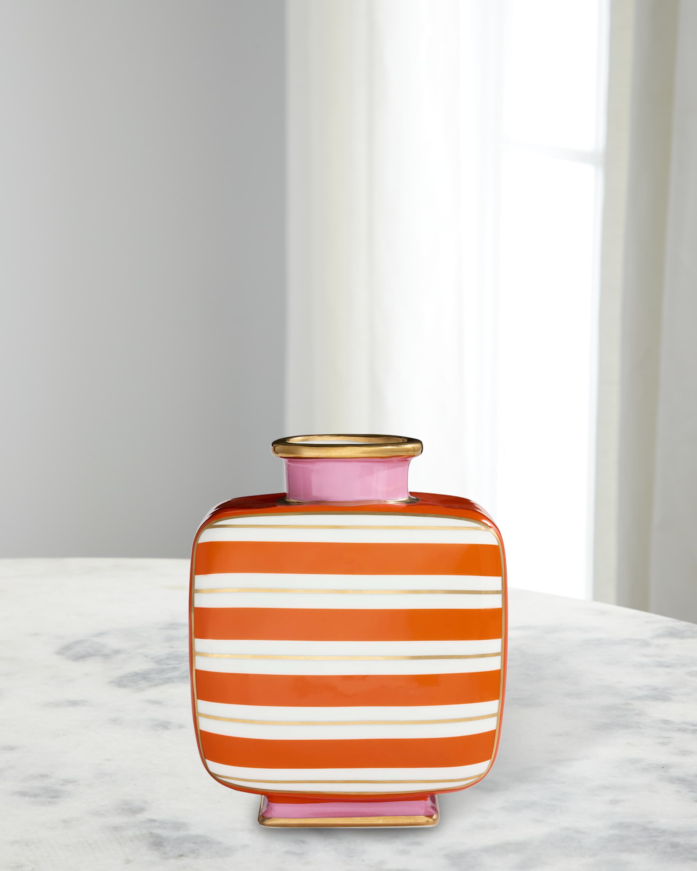 Jonathan Adler Portofino Square Vase - 8"